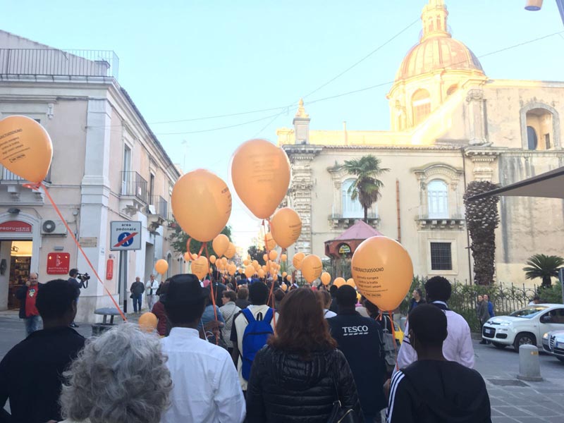 La città di Ragusa in campo per le vittime della tratta