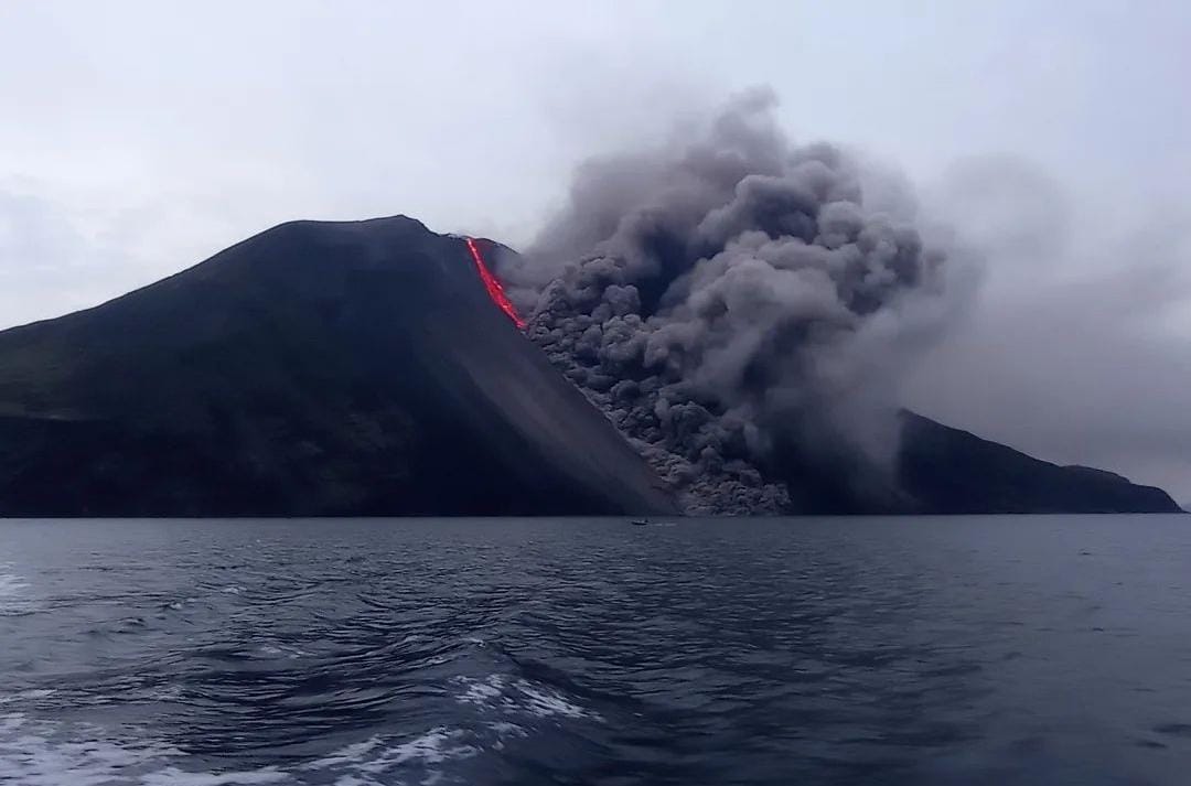 Roghi, alluvioni ed eruzioni: Stromboli, un annus horribilis