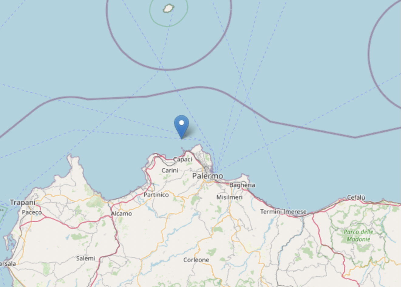 Terremoto a Palermo e a Messina, due scosse in Sicilia