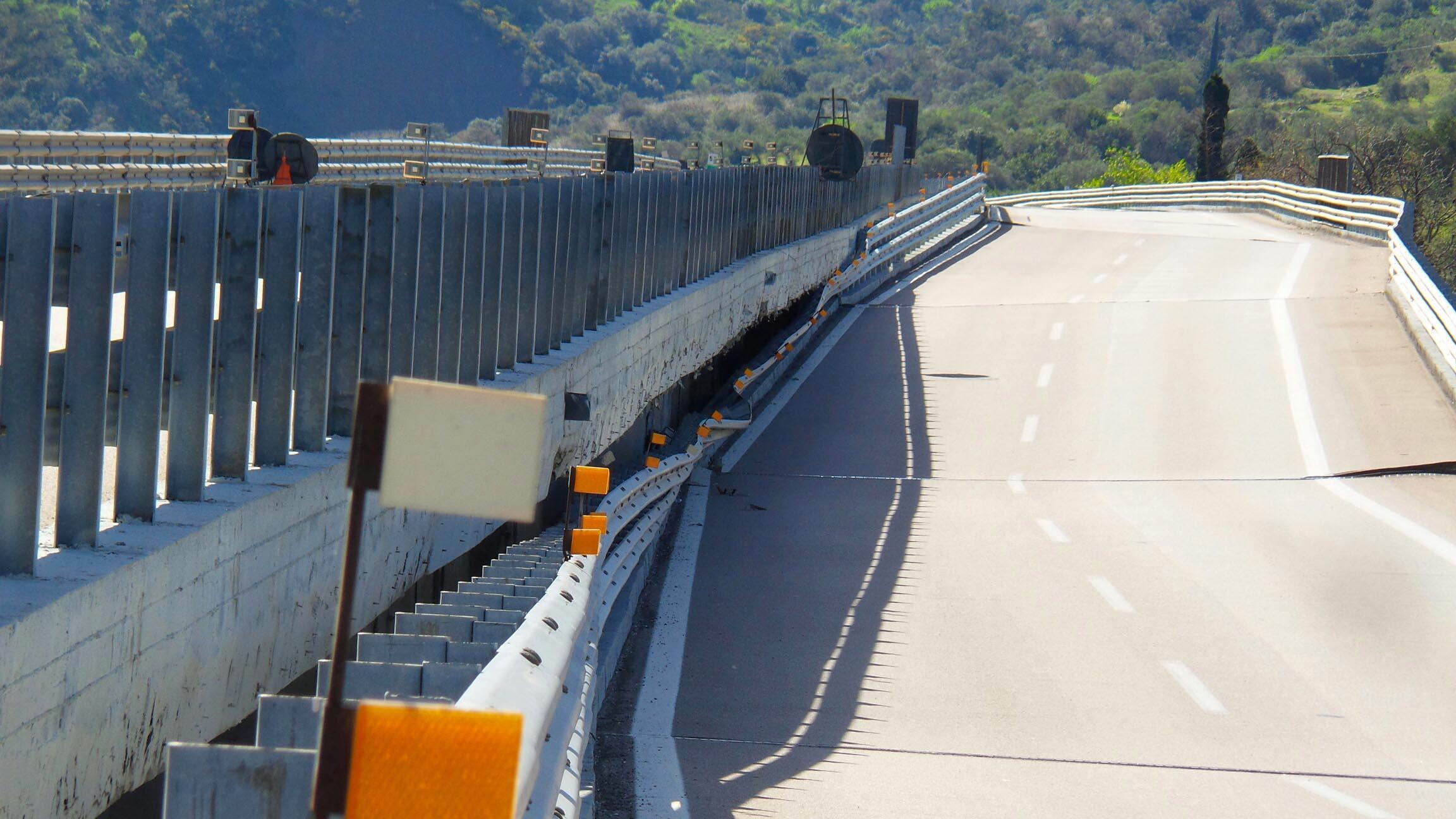 A-19 Palermo – Catania, giunti sostituiti su viadotto Cinque Archi: liberati quasi 4 km