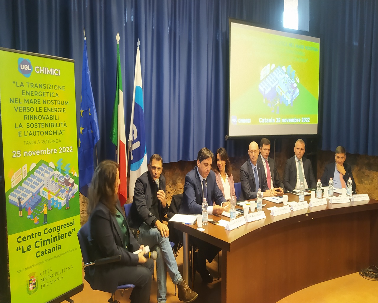 Energia e ambiente, “transizione necessaria”, tavola rotonda di Ugl Chimici a Catania
