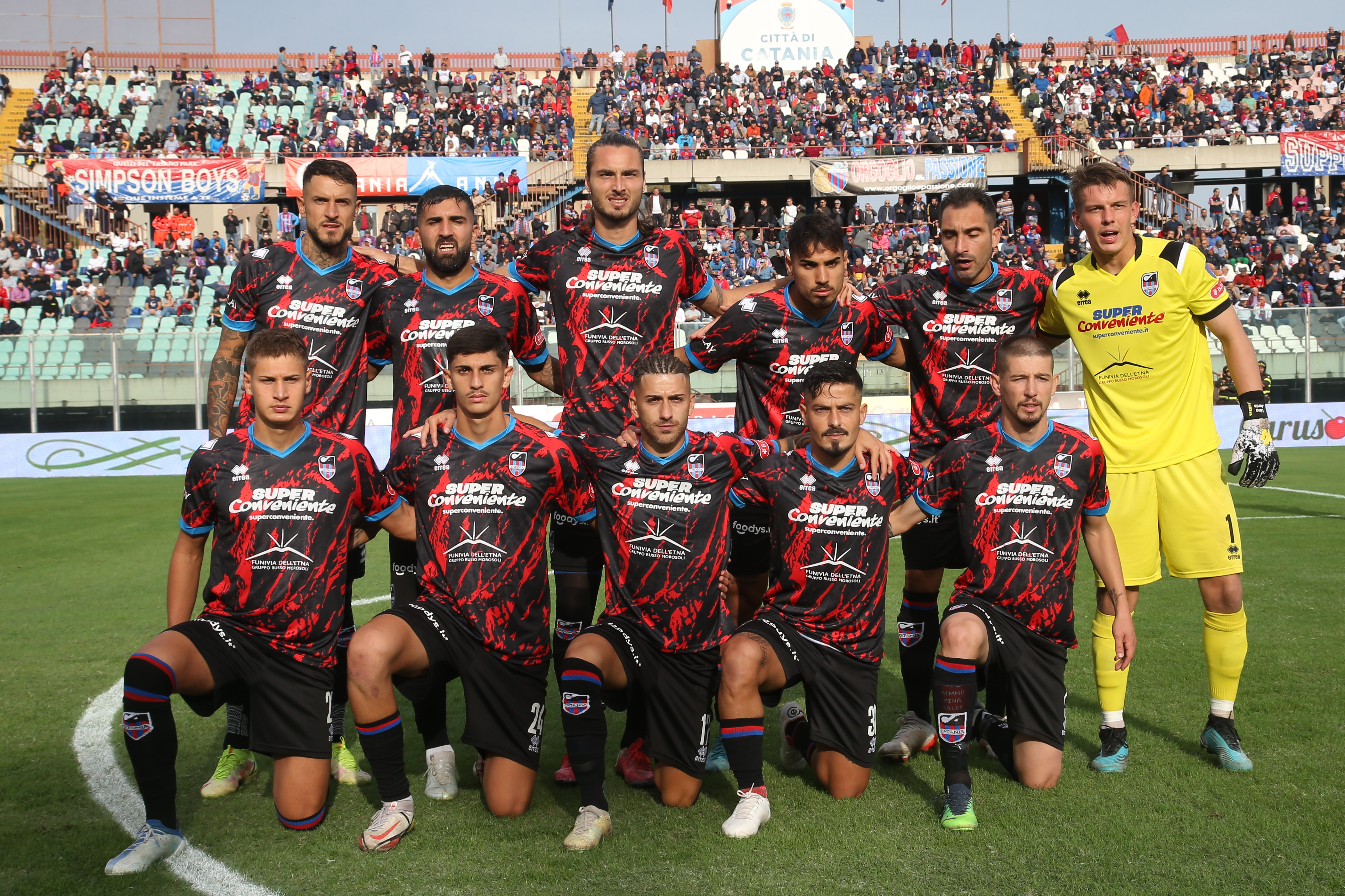 Catania-Canicattì termina 3-0: le foto più belle dallo Stadio Massimino