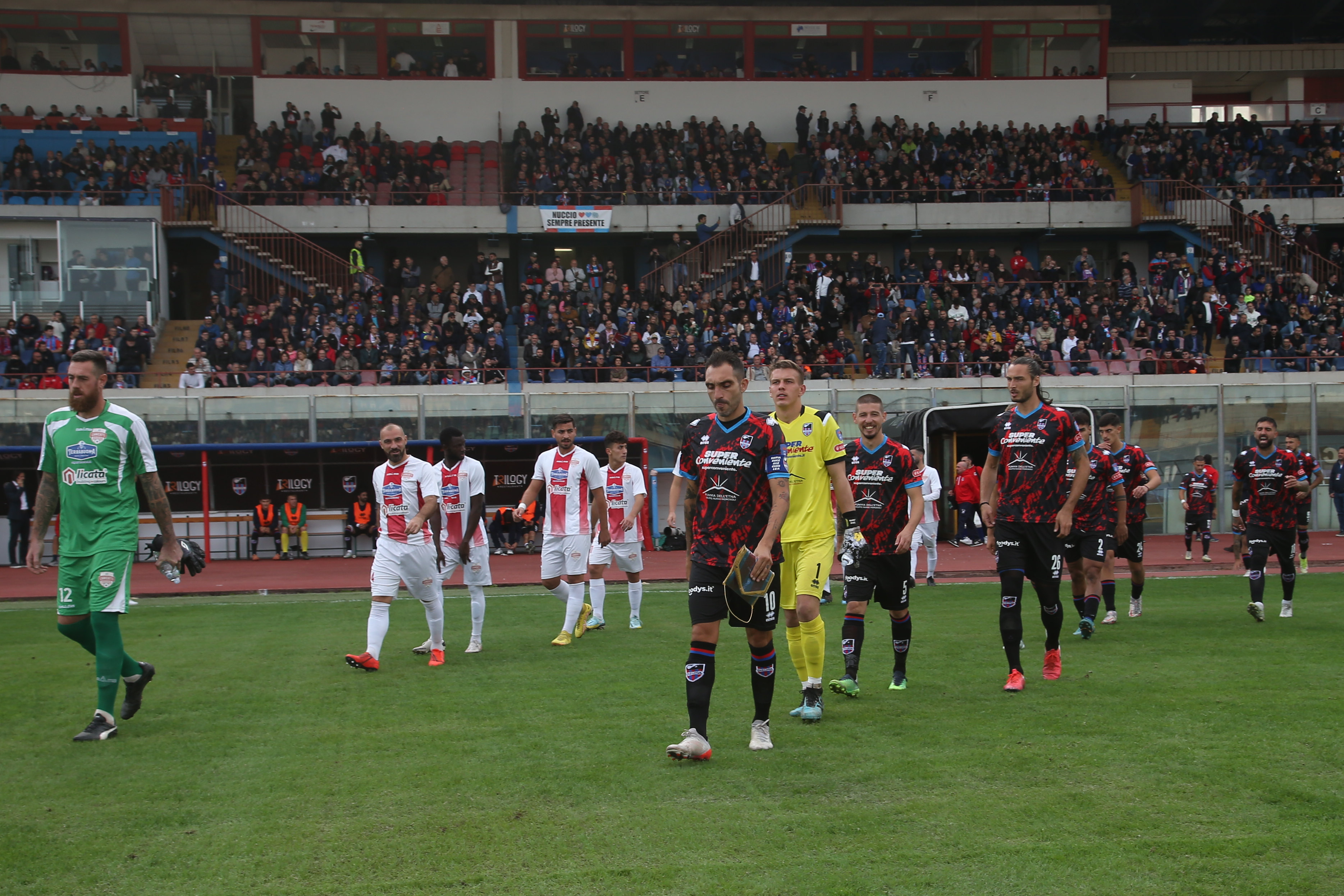Catania-Canicattì termina 3-0: le foto più belle dallo Stadio Massimino