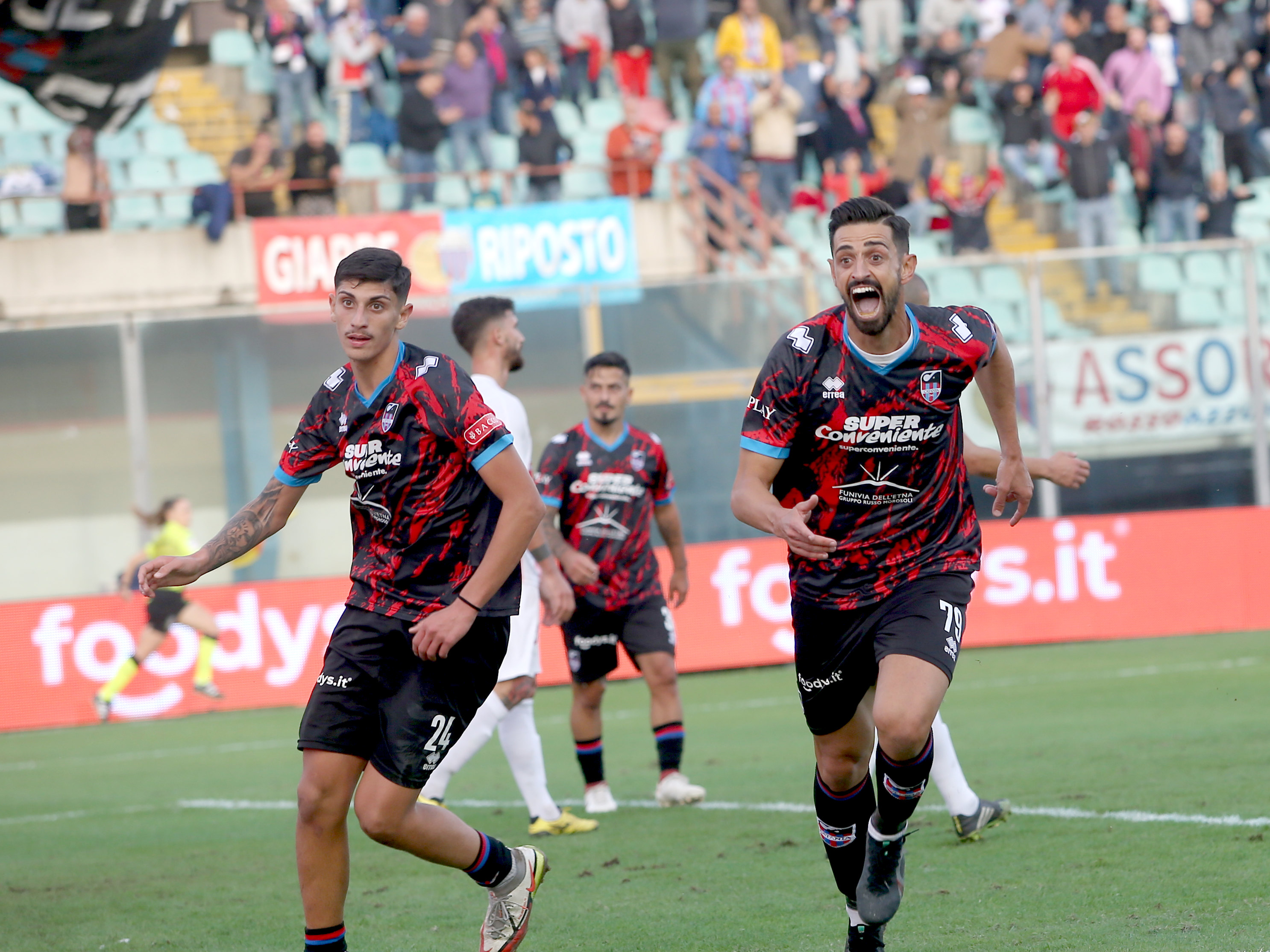 Catania-Canicattì termina 3-0: le foto più belle dallo Stadio Massimino