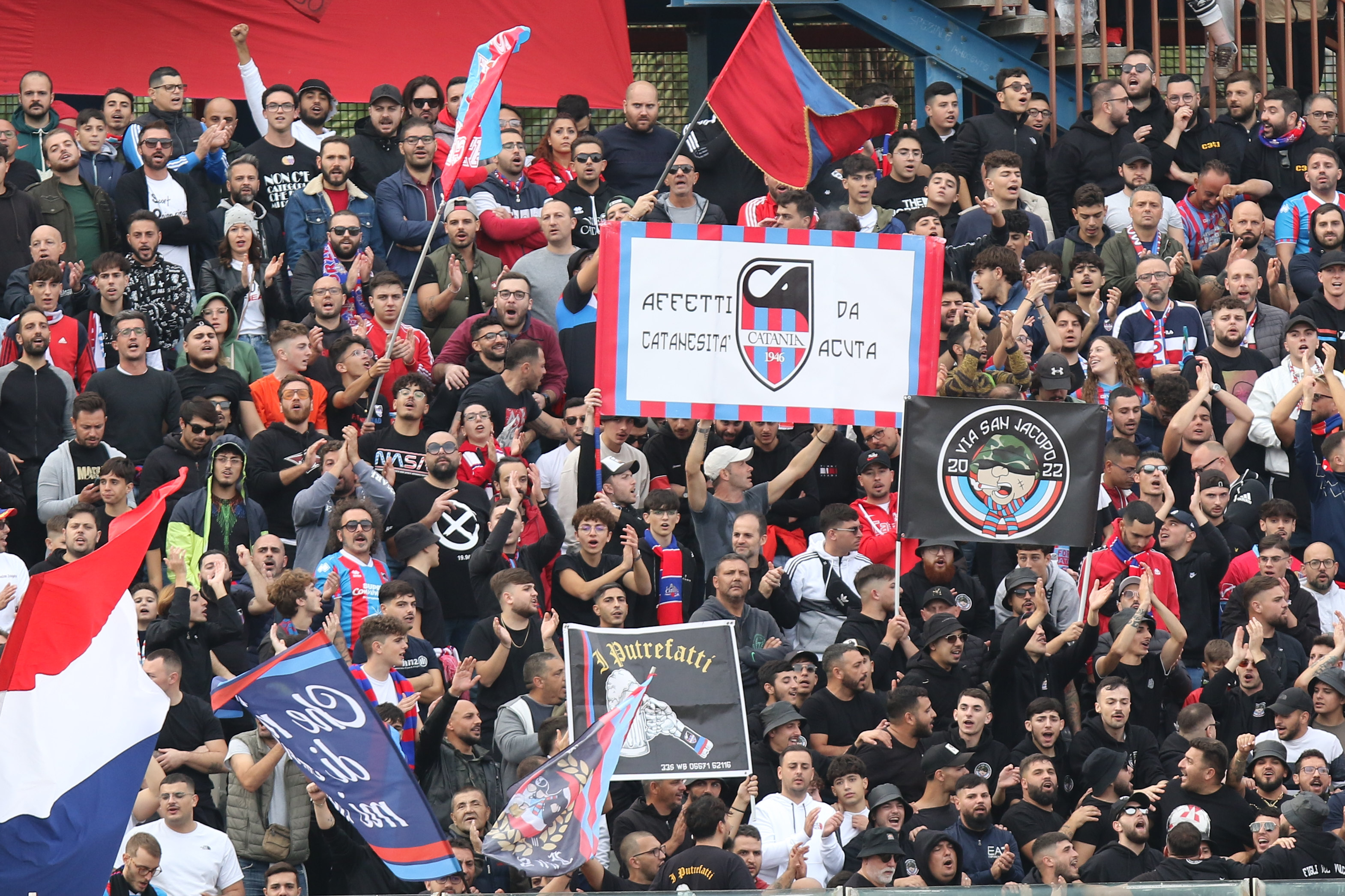 Catania-Canicattì termina 3-0: le foto più belle dallo Stadio Massimino