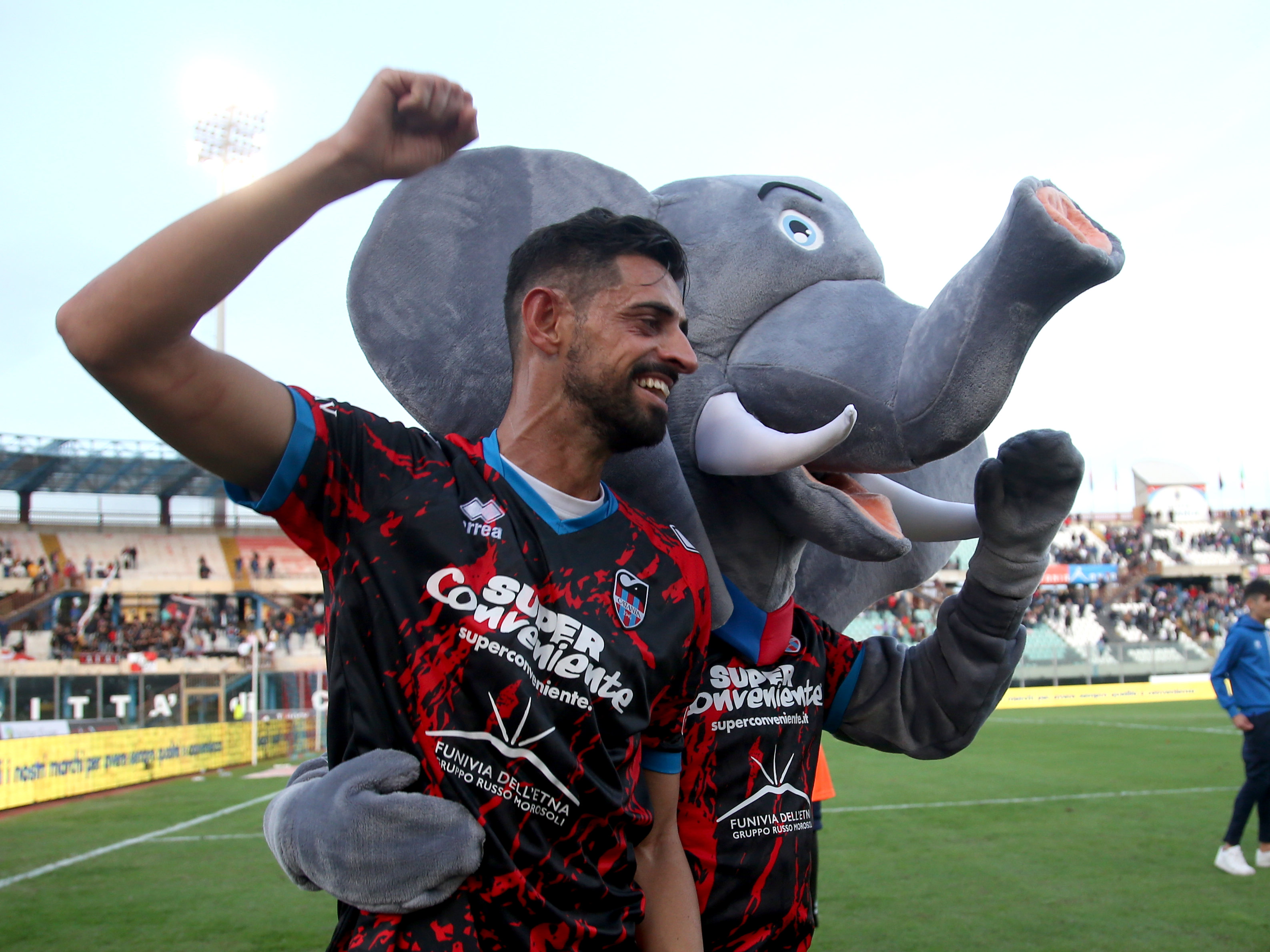 Catania-Canicattì termina 3-0: le foto più belle dallo Stadio Massimino