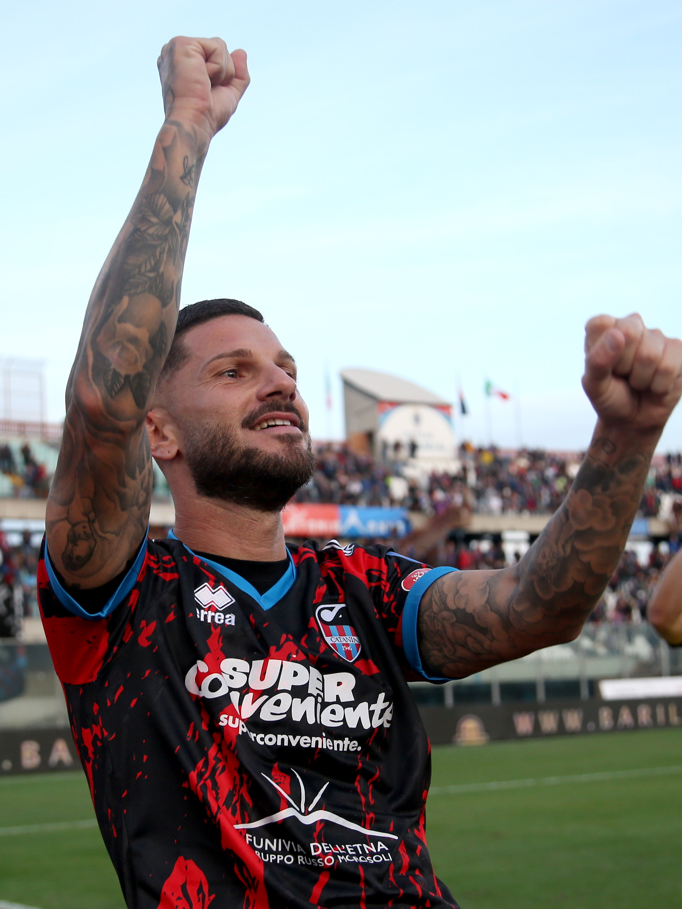 Catania-Canicattì termina 3-0: le foto più belle dallo Stadio Massimino