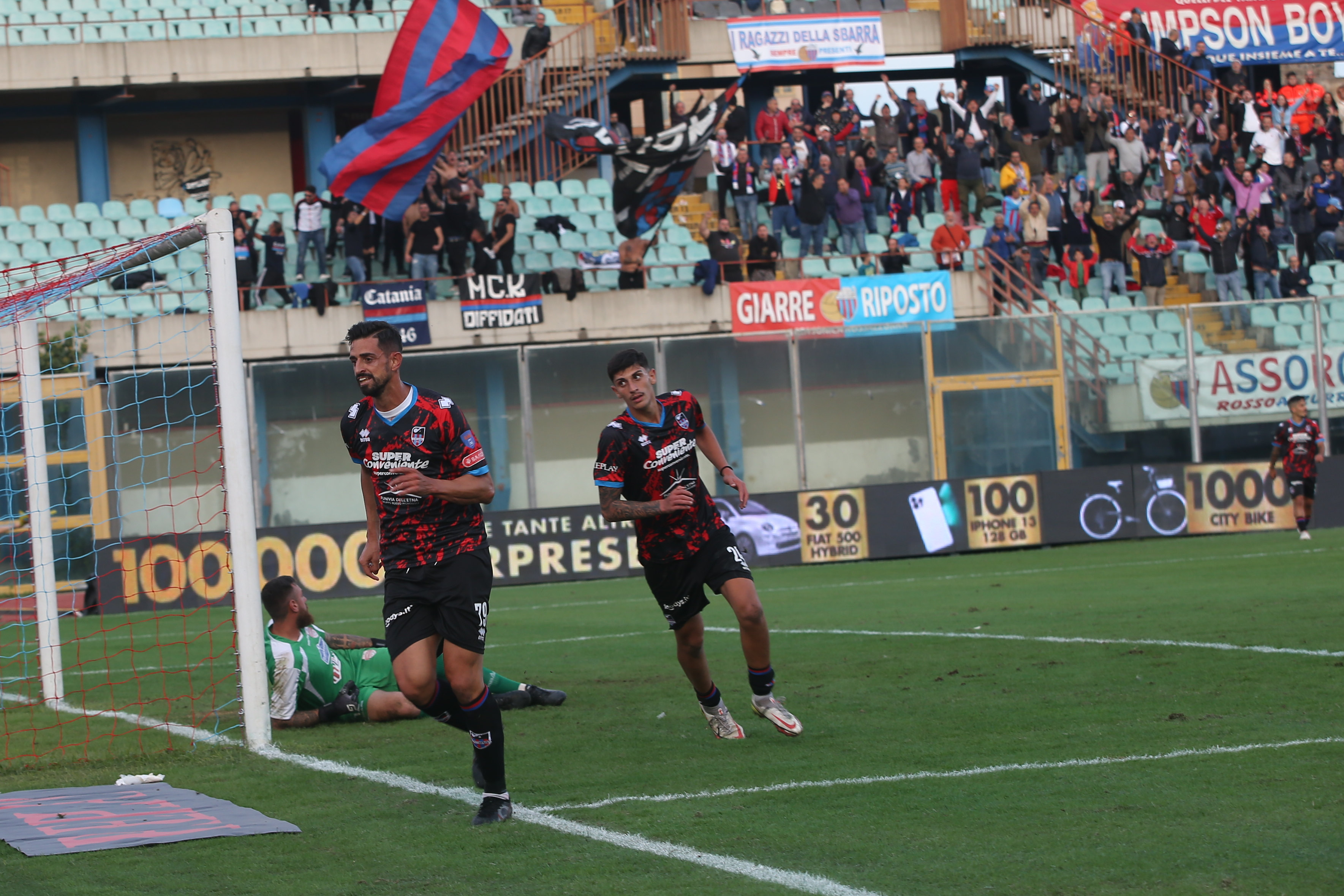 Catania-Canicattì termina 3-0: le foto più belle dallo Stadio Massimino