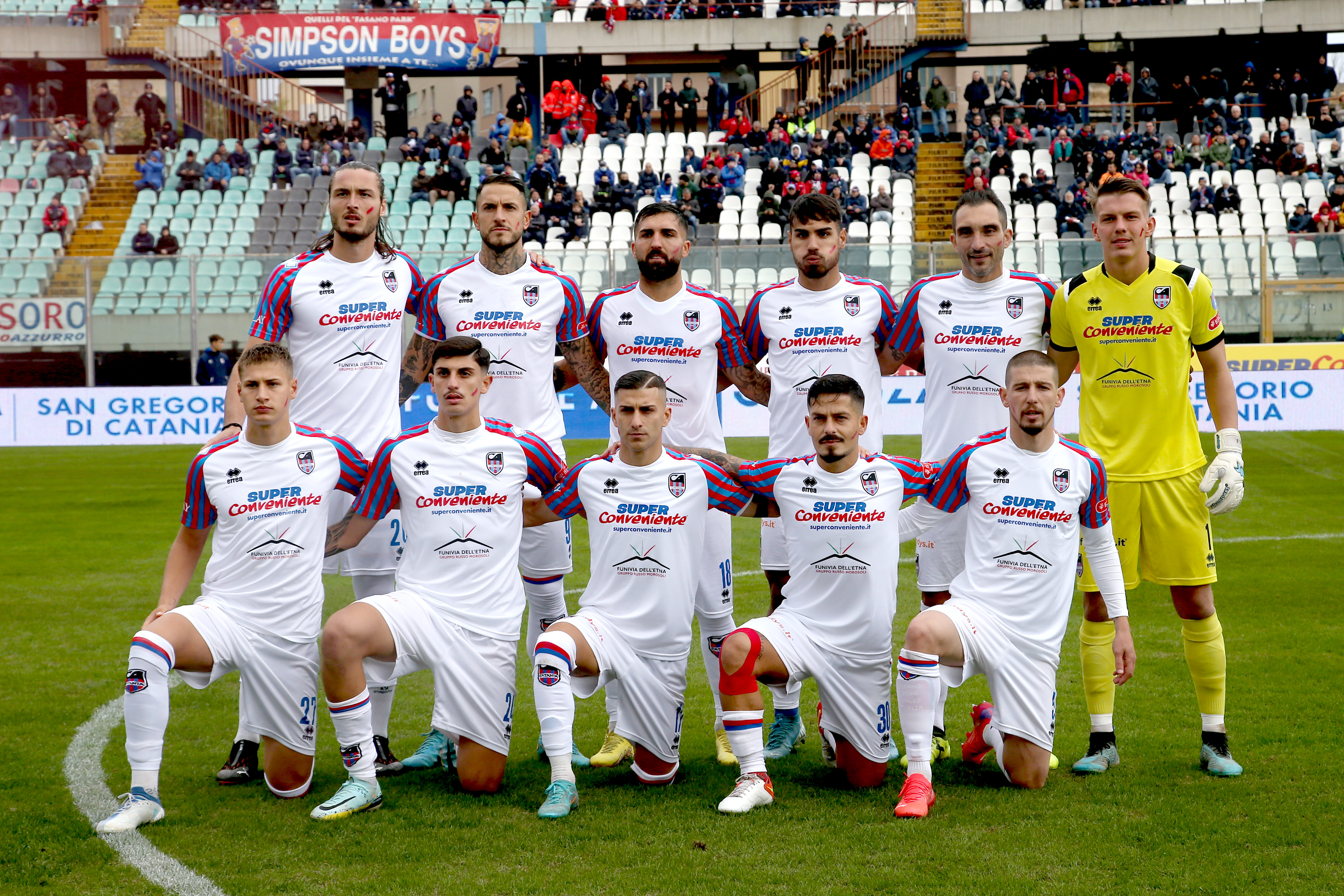 Catania-Acireale 1-0, tifosi allo stadio nonostante il maltempo: le FOTO più belle