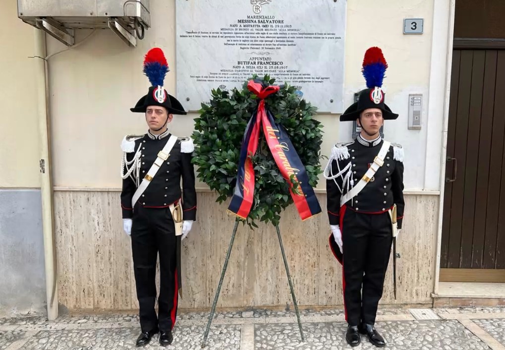 Conflitto a fuoco mortale, Bagheria ricorda i militari Salvatore Messina e Francesco Butifar