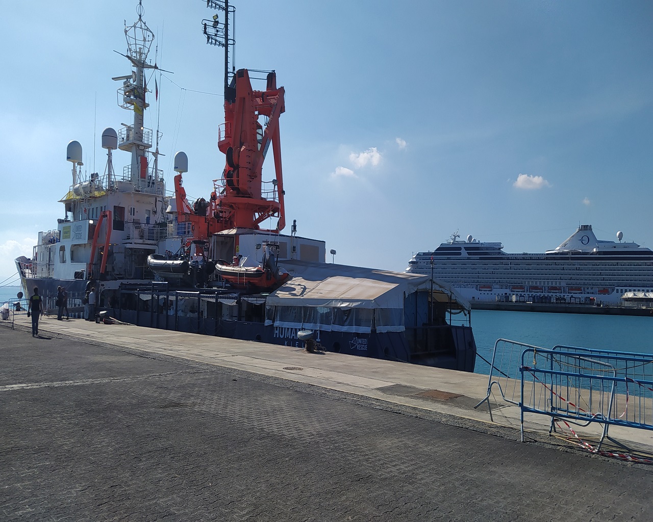 Humanity 1, tra tensioni e sollievo per lo sbarco: la testimonianza del medico di bordo