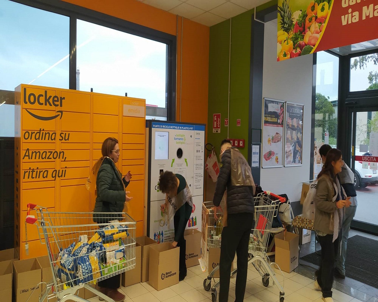 Colletta alimentare a Catania, La Venia: “Provo l’emozione di chi può sentirsi utile” – FOTO E VIDEO