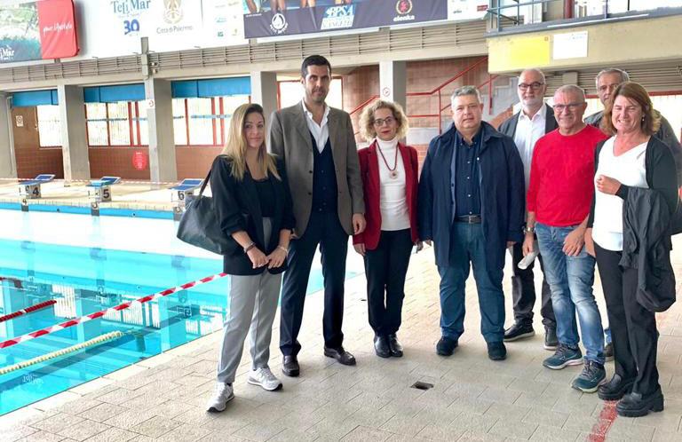 Piscina comunale Palermo, sopralluogo commissione Sport