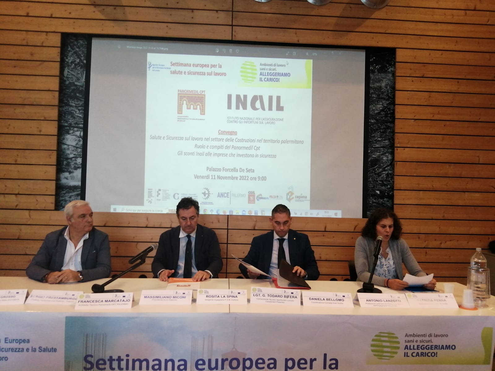 Galleria foto 'Sicurezza sul lavoro, infortuni in aumento in Sicilia. Se ne parla all’Ance di Palermo – VIDEO' - foto 3