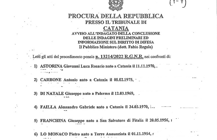 Bufera su Torre del Grifo: tra i 6 indagati anche Pietro Lo Monaco NOMI Bufera su Torre del Grifo: tra i 6 indagati anche Pietro Lo Monaco NOMI