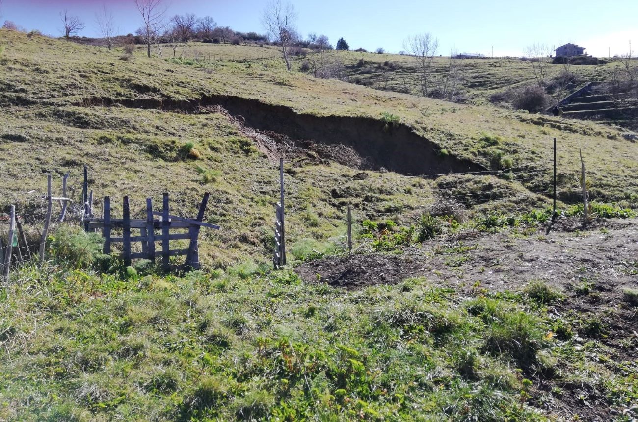Frane in Sicilia, a Maletto interviene la Regione per mettere in sicurezza contrada Spirini