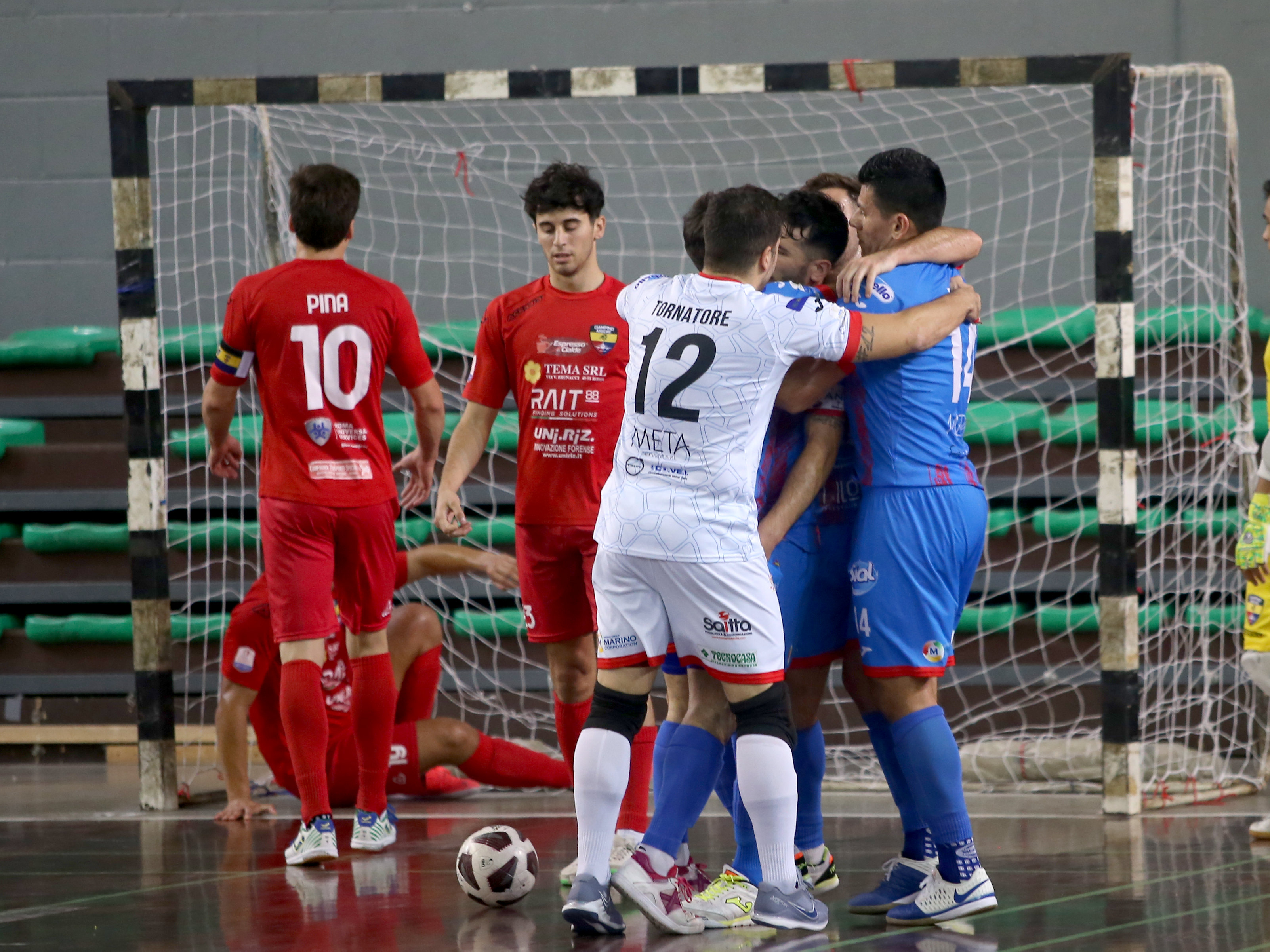 Calcio a 5, Meta Catania Bricocity-Ciampino 4-3: le immagini del match