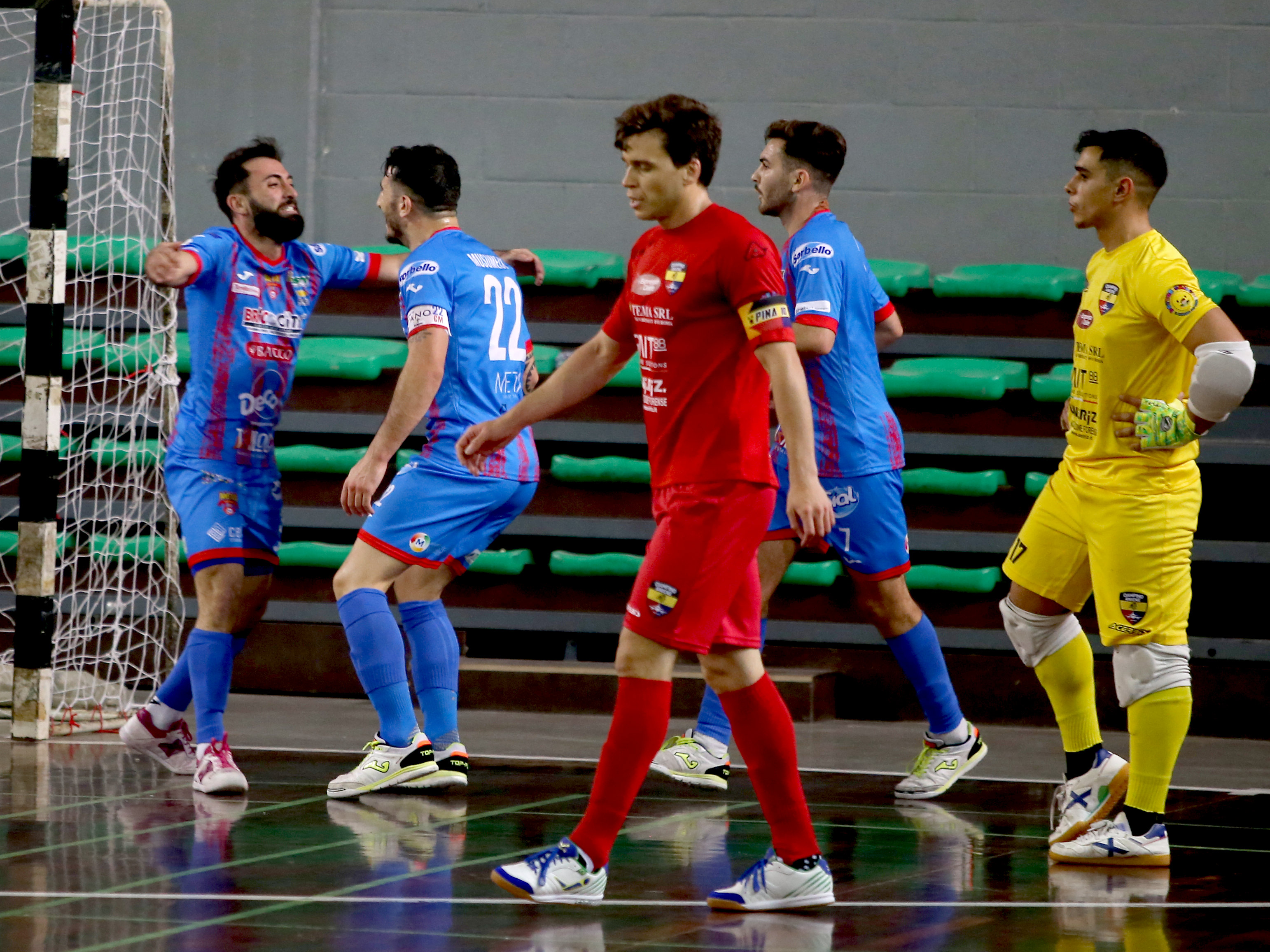 Calcio a 5, Meta Catania Bricocity-Ciampino 4-3: le immagini del match