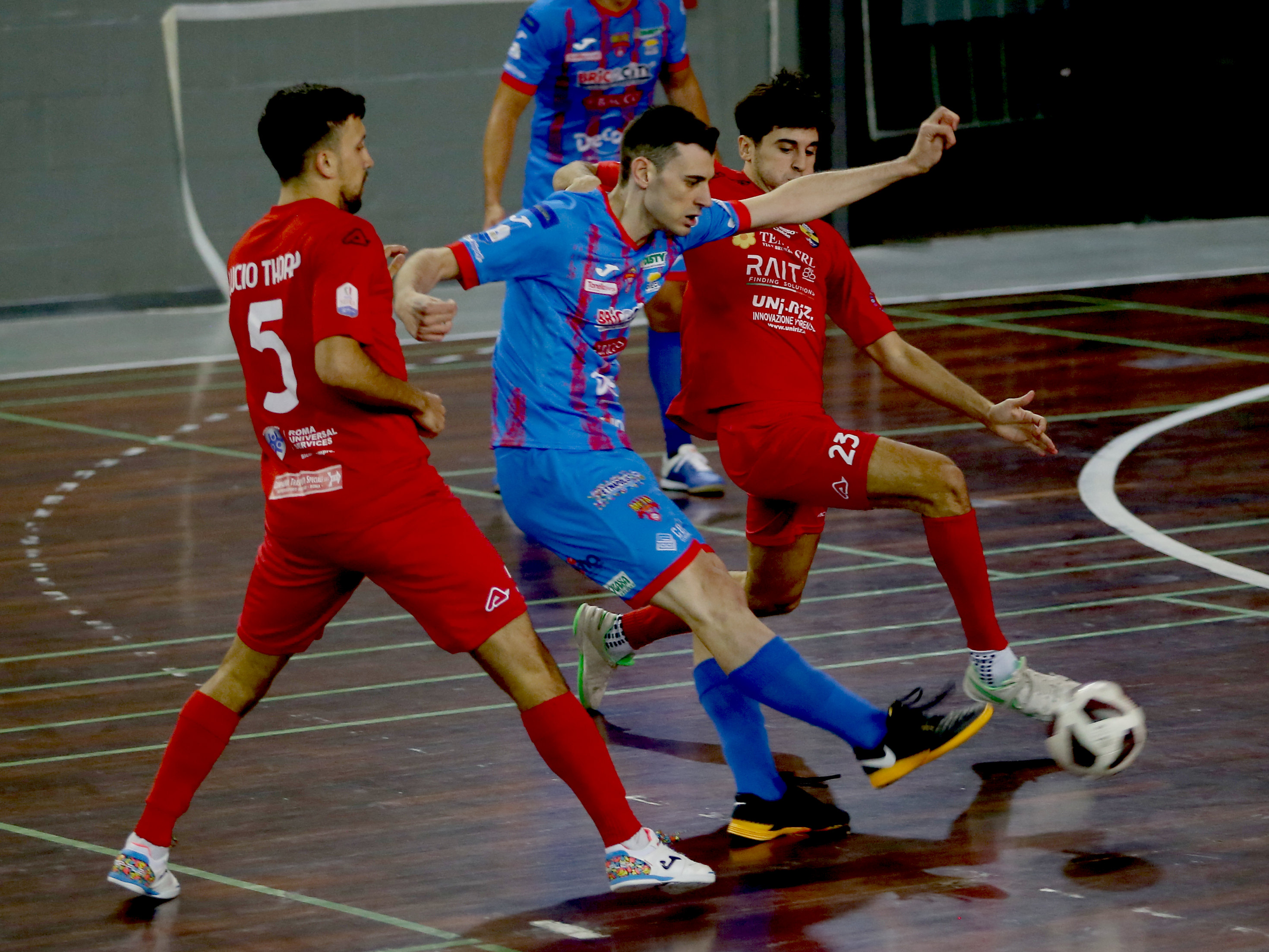 Calcio a 5, Meta Catania Bricocity-Ciampino 4-3: le immagini del match