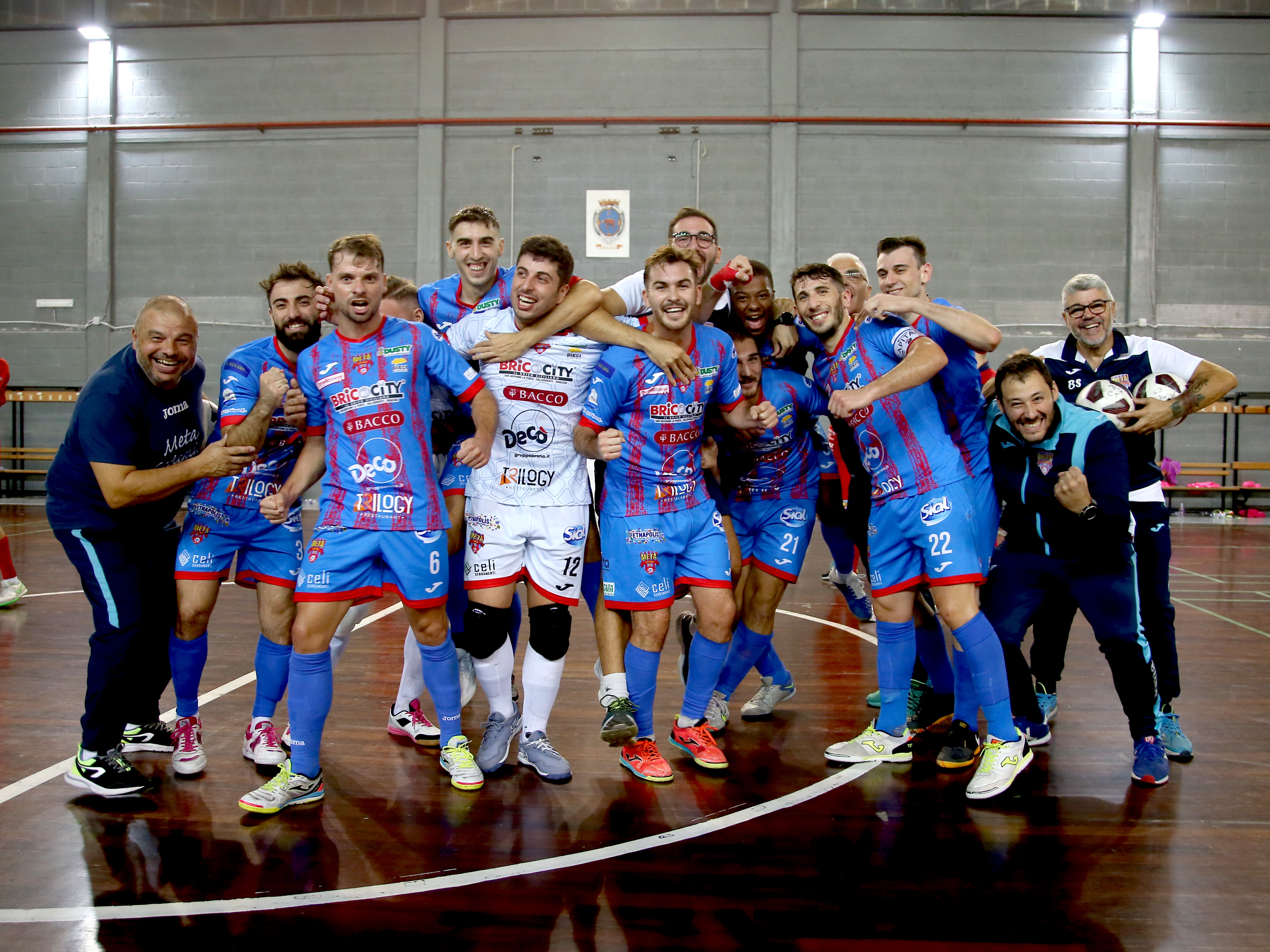 Calcio a 5, Meta Catania Bricocity-Ciampino 4-3: le immagini del match