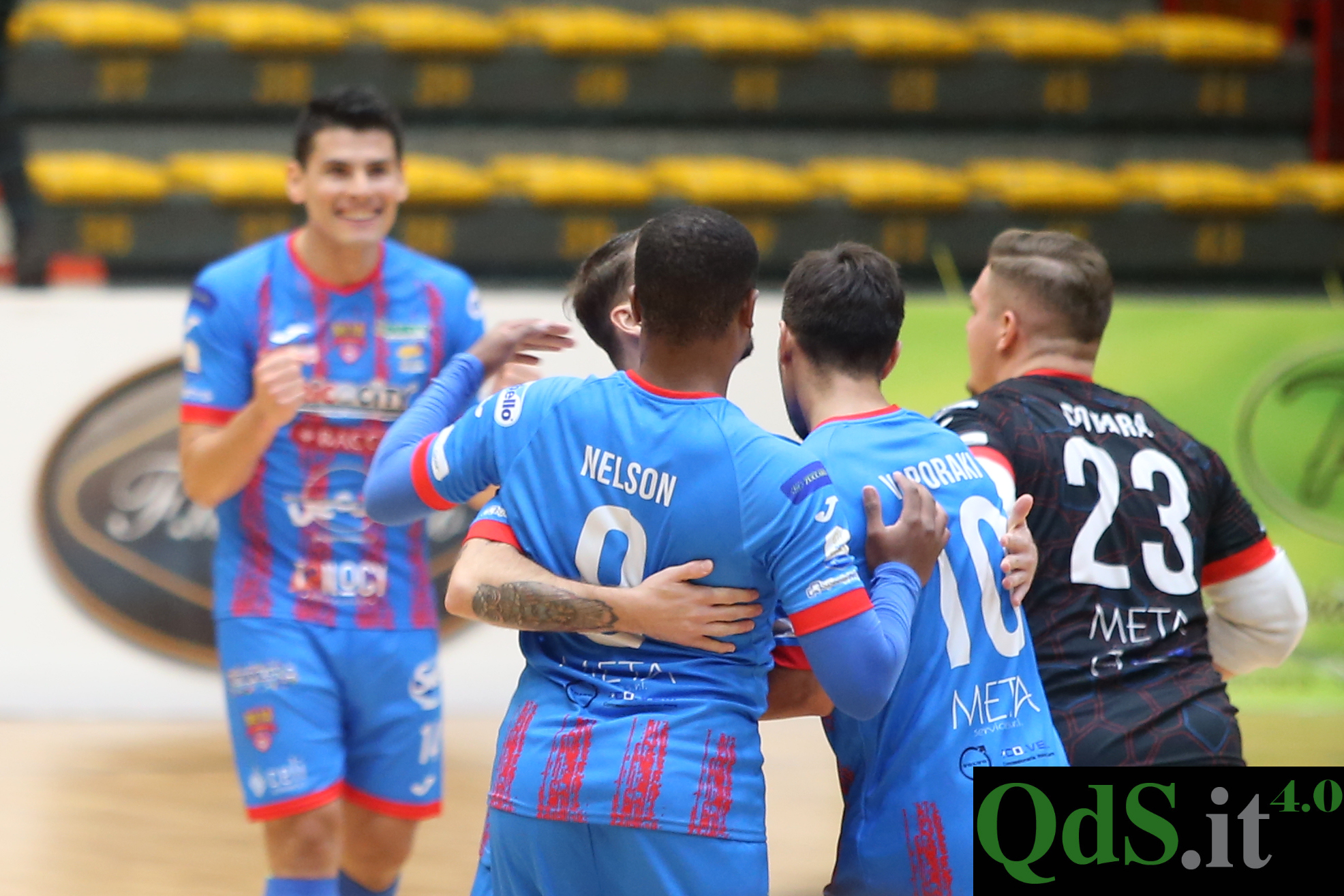 Meta Catania-Italservice finisce 3-3, tra il pubblico anche Grella, Carra e Caniglia
