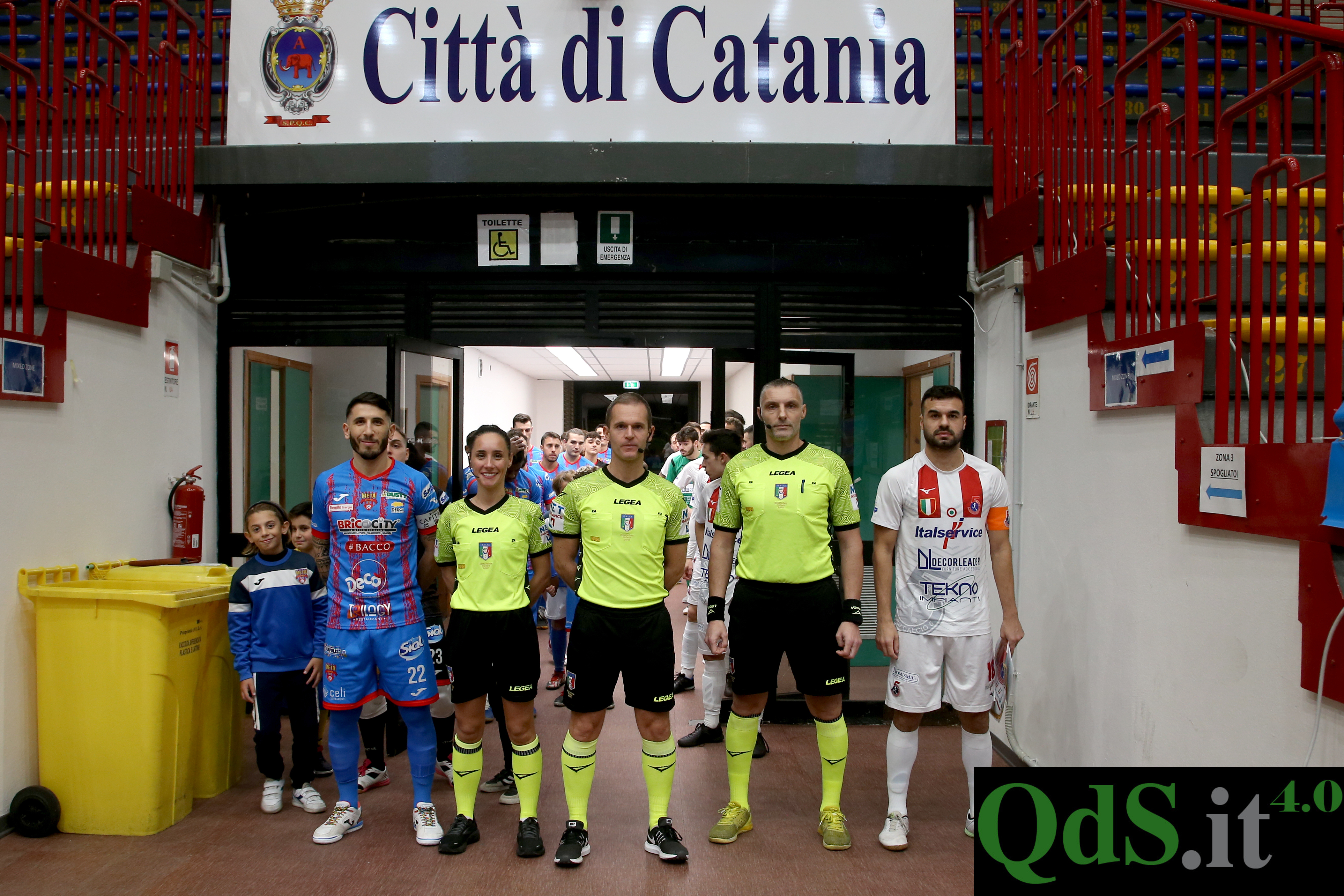 Meta Catania-Italservice finisce 3-3, tra il pubblico anche Grella, Carra e Caniglia