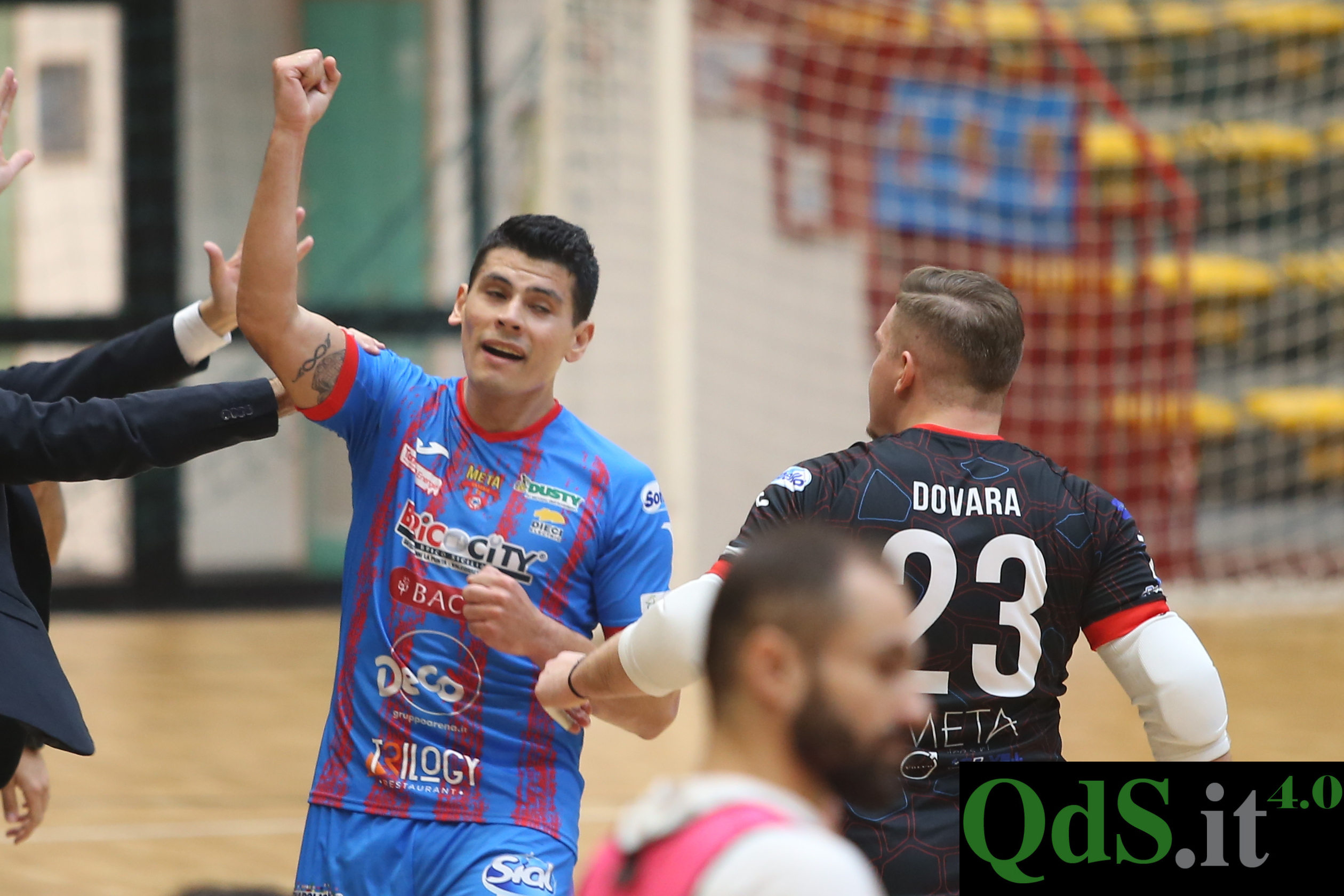 Meta Catania-Italservice finisce 3-3, tra il pubblico anche Grella, Carra e Caniglia