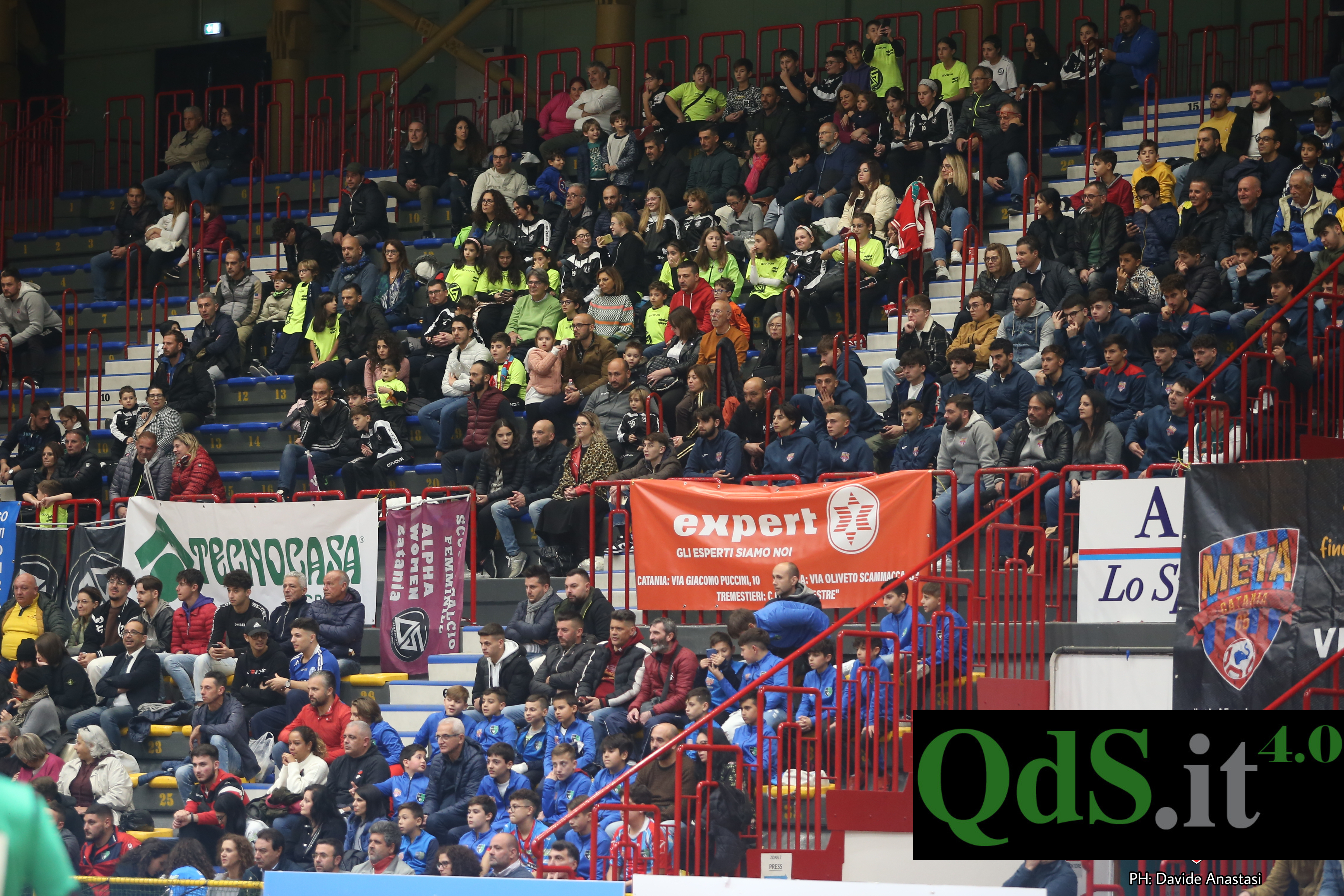 Meta Catania-Italservice finisce 3-3, tra il pubblico anche Grella, Carra e Caniglia