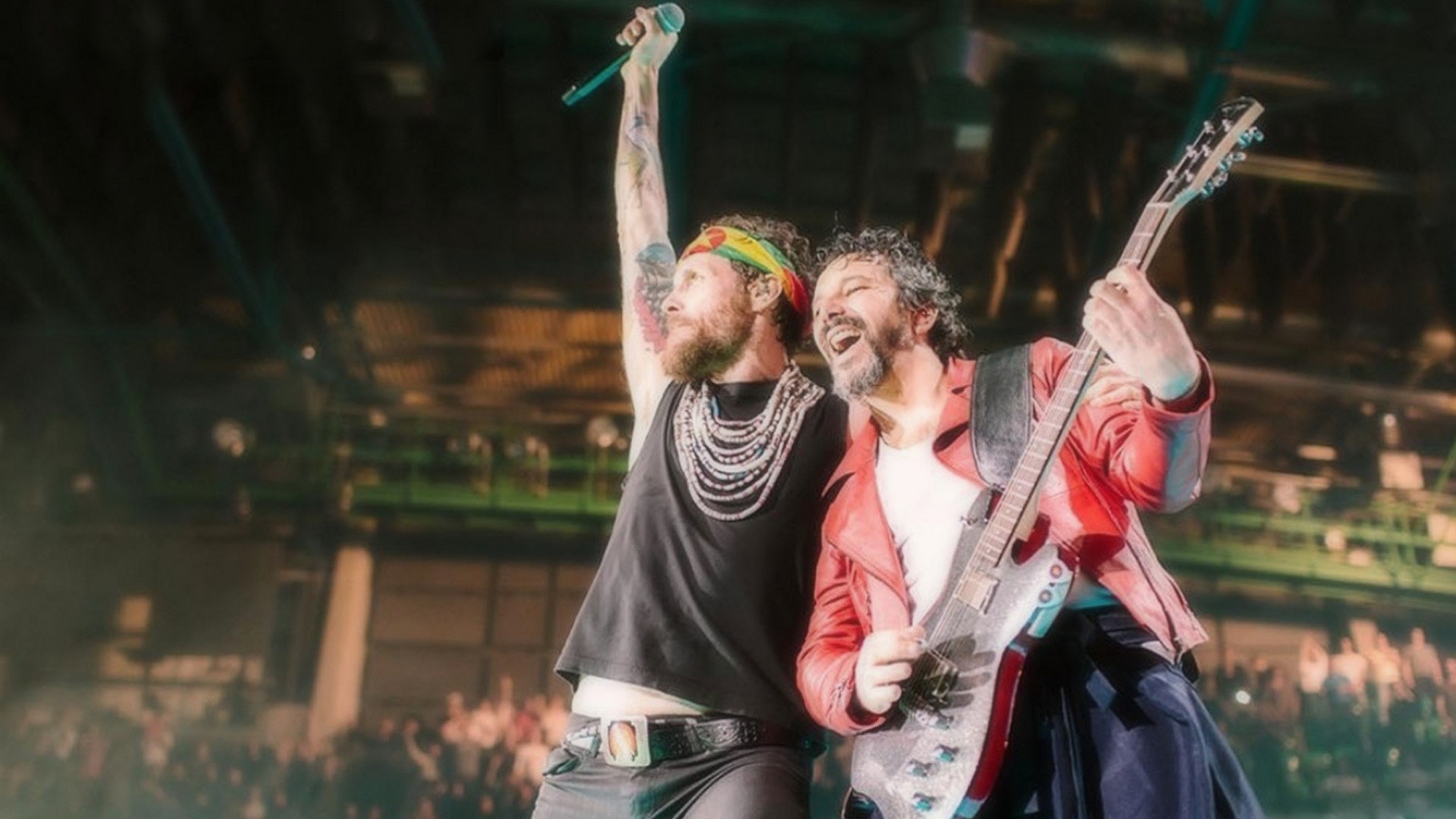 A Palermo i chitarristi di Zucchero, Jovanotti, Ligabue e Bennato in concerto