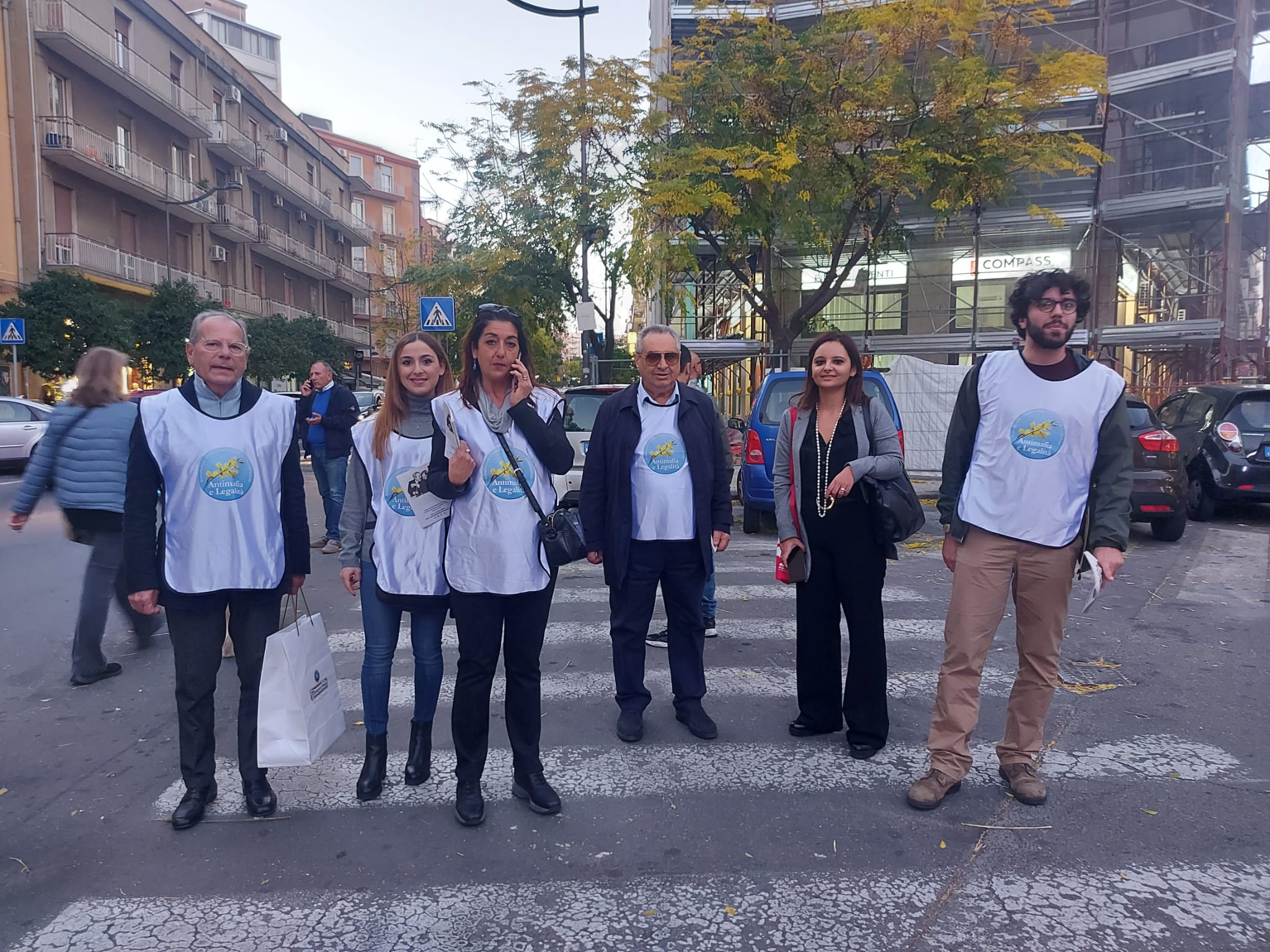 Catania, Passeggiata della Legalità: associazione antimafia incontra operatori economici