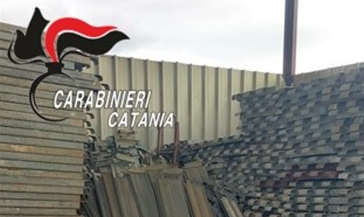 Il “commercio” delle pedane e dei materiali in ferro rubati a Catania: 3 denunciati