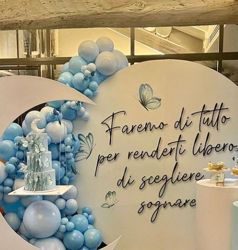 Scatti di gioia per Bianca Atzei e Stefano Corti, party azzurro per l’arrivo del primo figlio Scatti di gioia per Bianca Atzei e Stefano Corti, party azzurro per l’arrivo del primo figlio