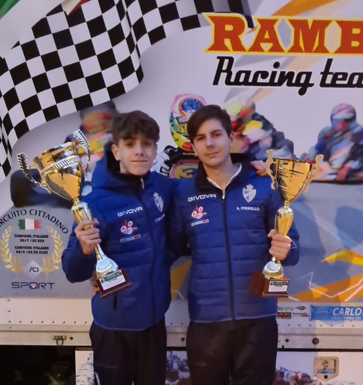 Campionato regionale karting, successo finale per palermitani Pirrello e Tarantino