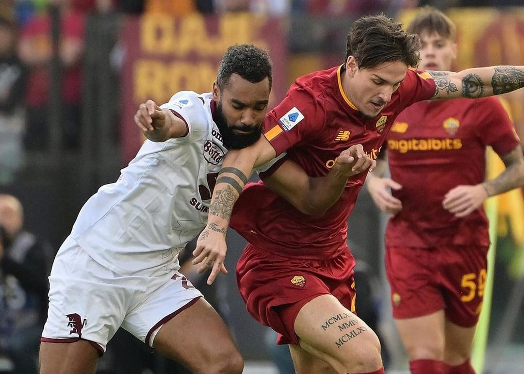 Serie A, la Roma riprende il Torino al 90°: Belotti sbaglia il rigore