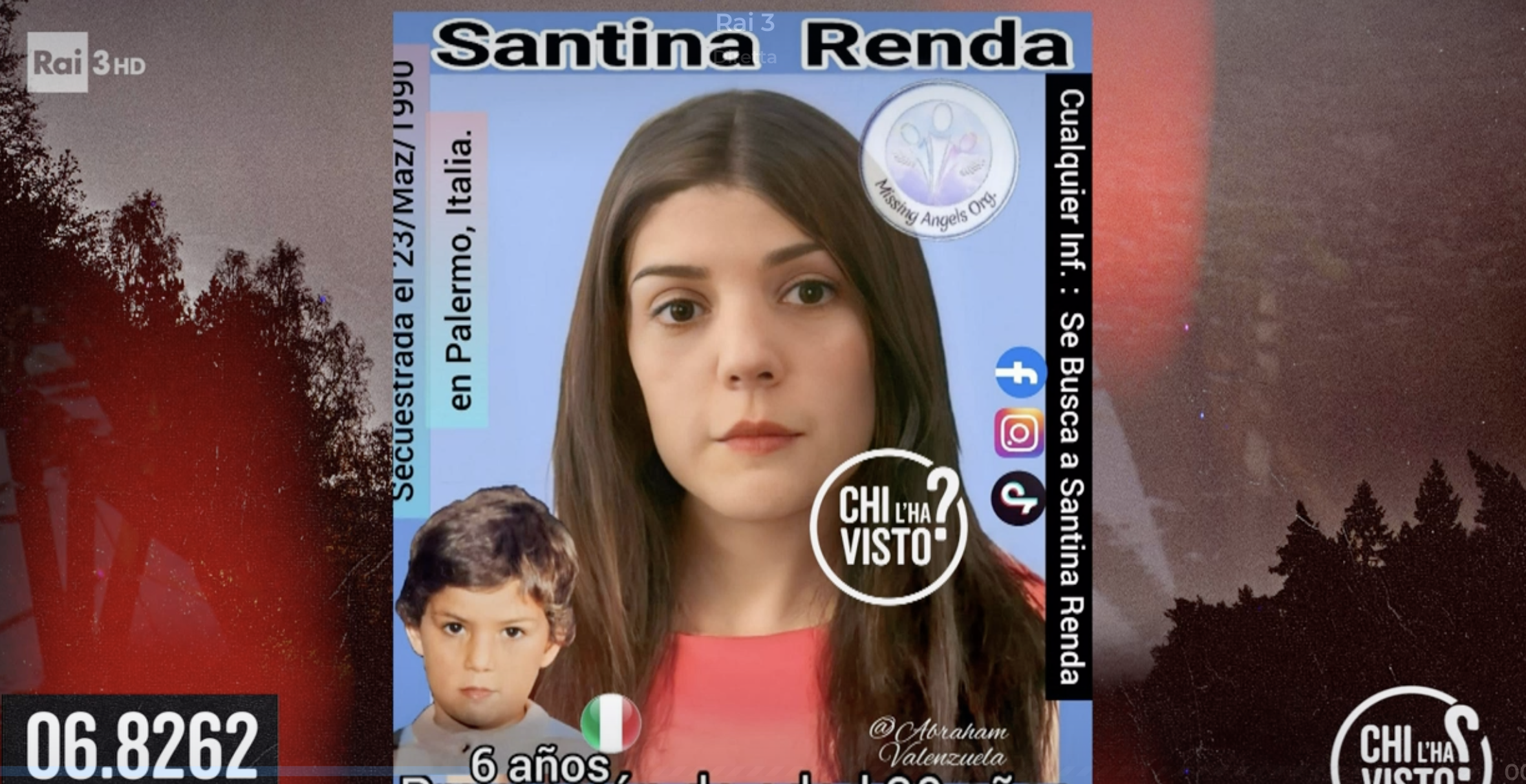 Santina Renda, ecco il suo volto oggi: il leggero strabismo e il numero 23 portafortuna