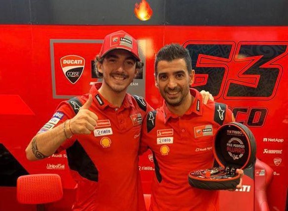Motogp, un bagherese nella squadra del campione del mondo Pecco Bagnaia