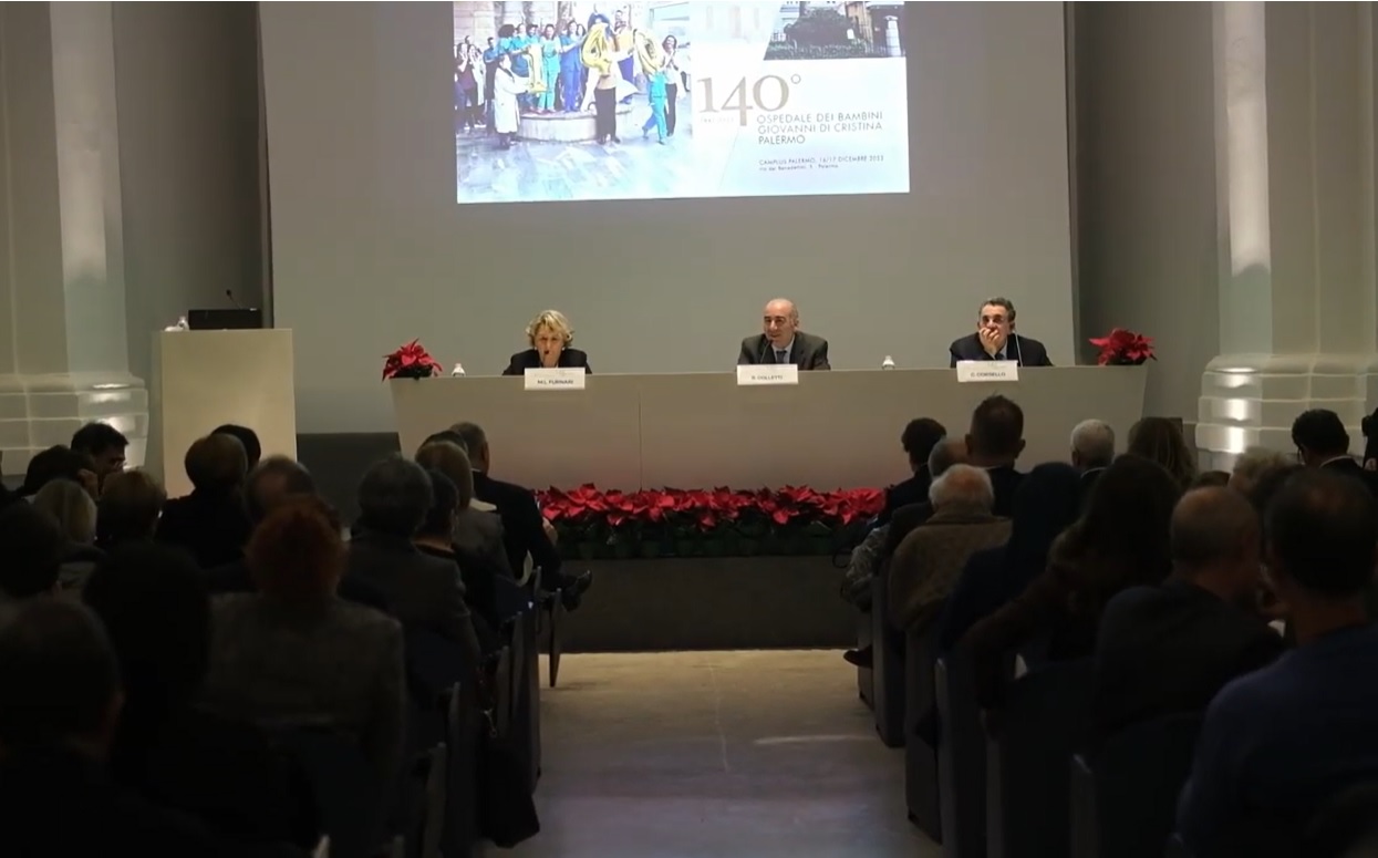 Ospedale Di Cristina, 140 anni per la tutela del diritto alla salute dei bambini