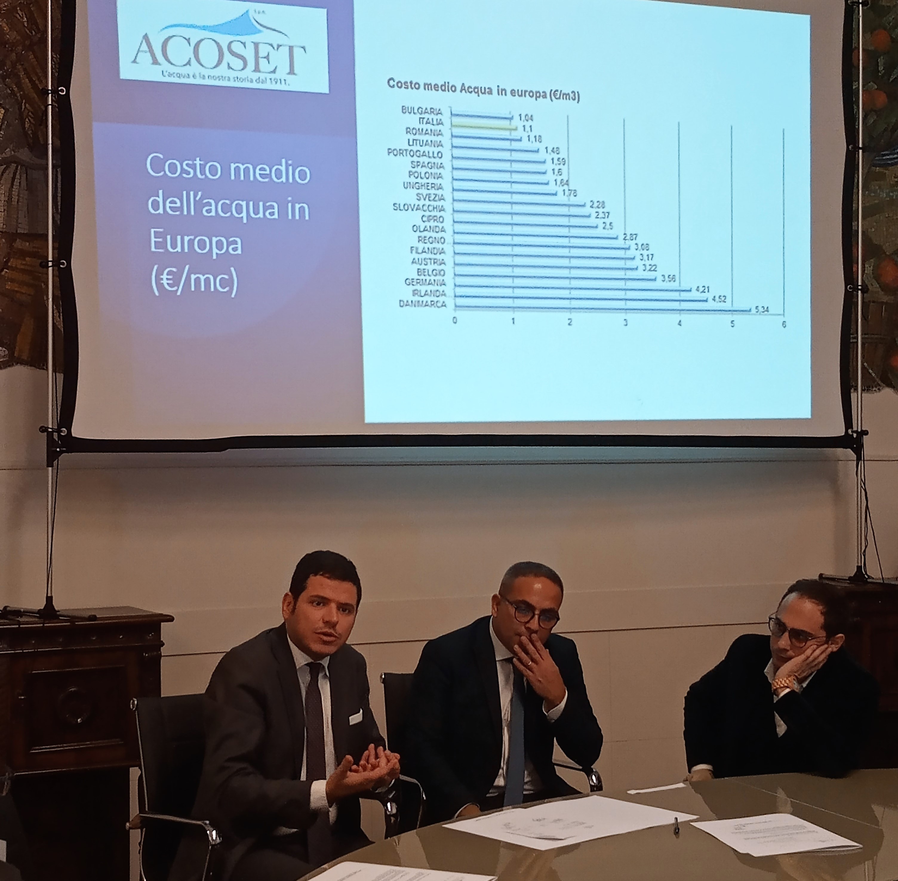 Acqua, dal 2023 aumenti preoccupanti: soci Acoset in assemblea