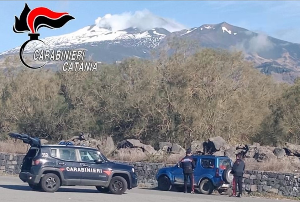 Feste sicure, anche l’Etna al centro dell’attenzione dei carabinieri: i controlli