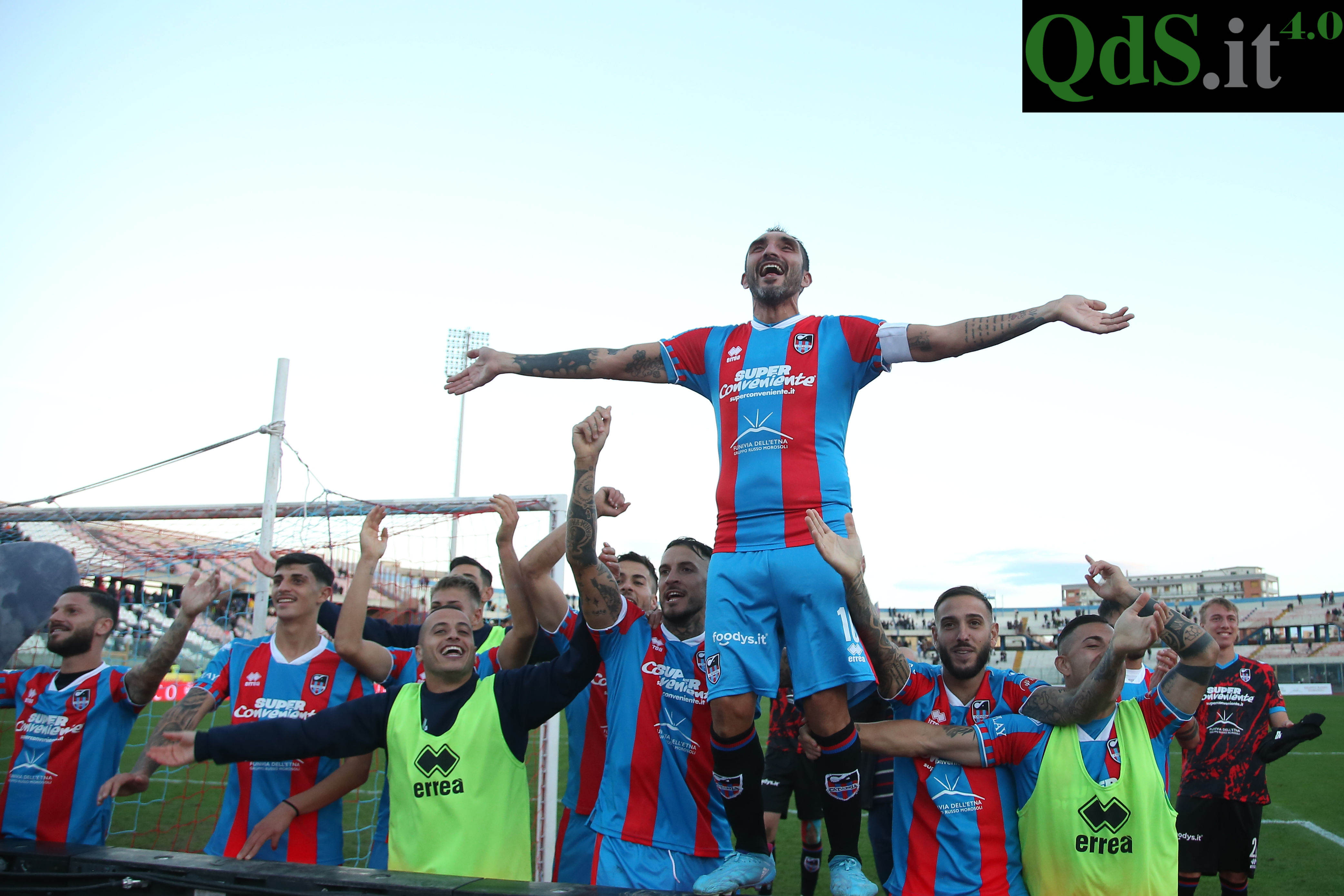 Catania-Real Aversa 1-0, partita difficile ma tifosi estasiati allo stadio Massimino – FOTO