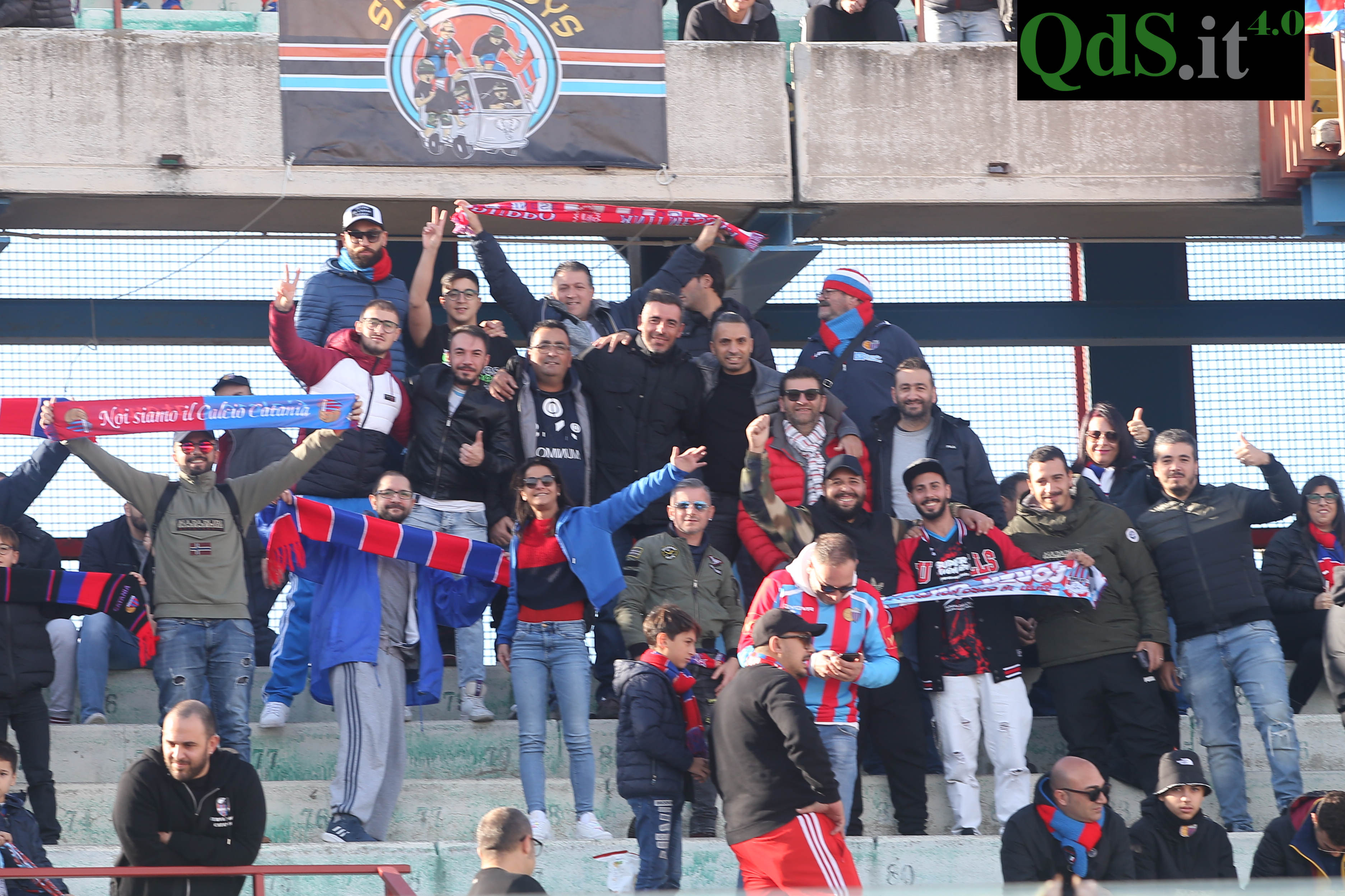 Catania-Real Aversa 1-0, partita difficile ma tifosi estasiati allo stadio Massimino – FOTO