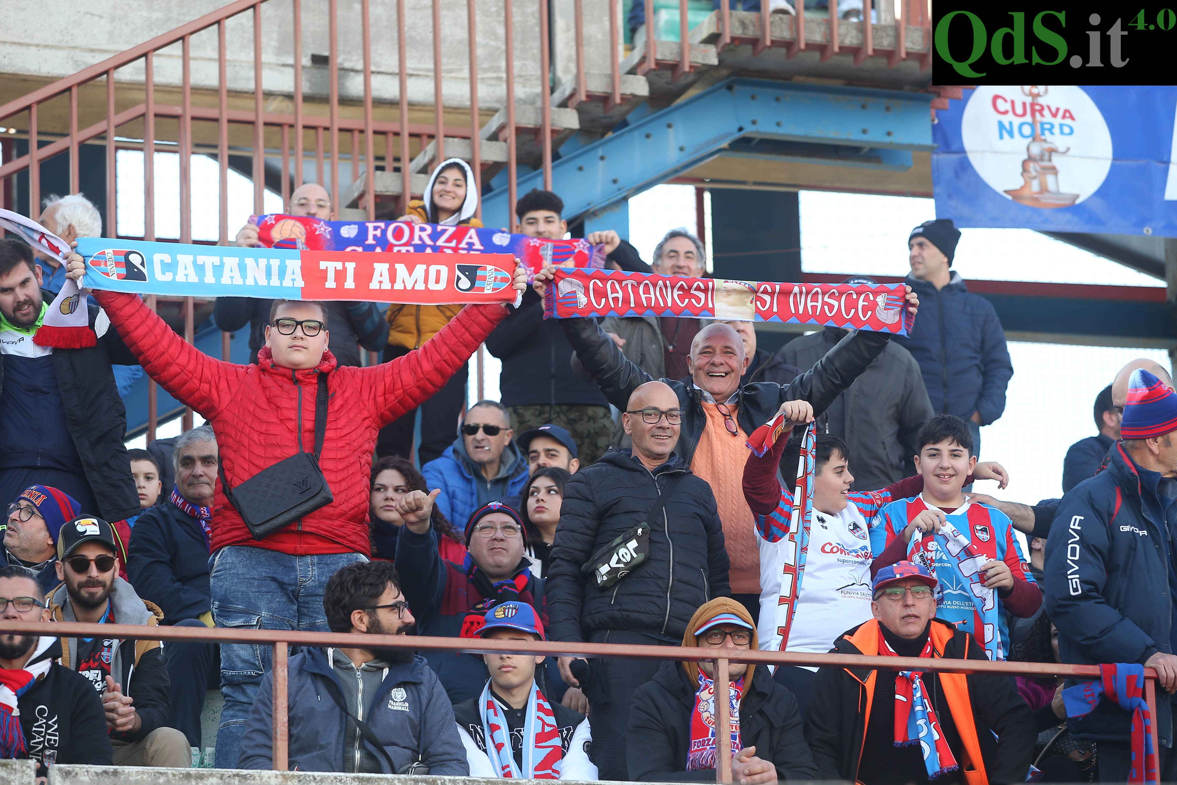 Catania-Real Aversa 1-0, partita difficile ma tifosi estasiati allo stadio Massimino – FOTO