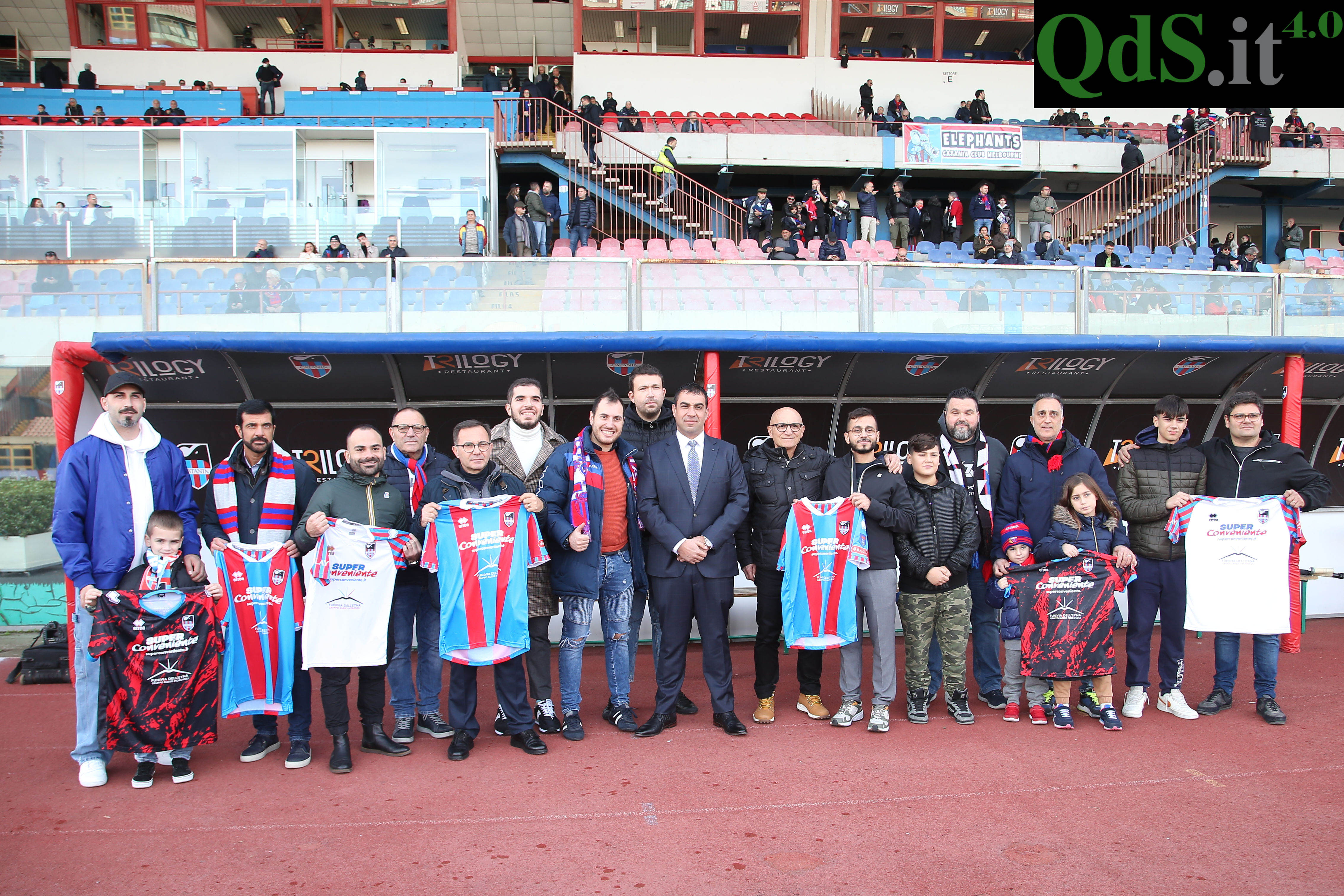 Catania-Real Aversa 1-0, partita difficile ma tifosi estasiati allo stadio Massimino – FOTO