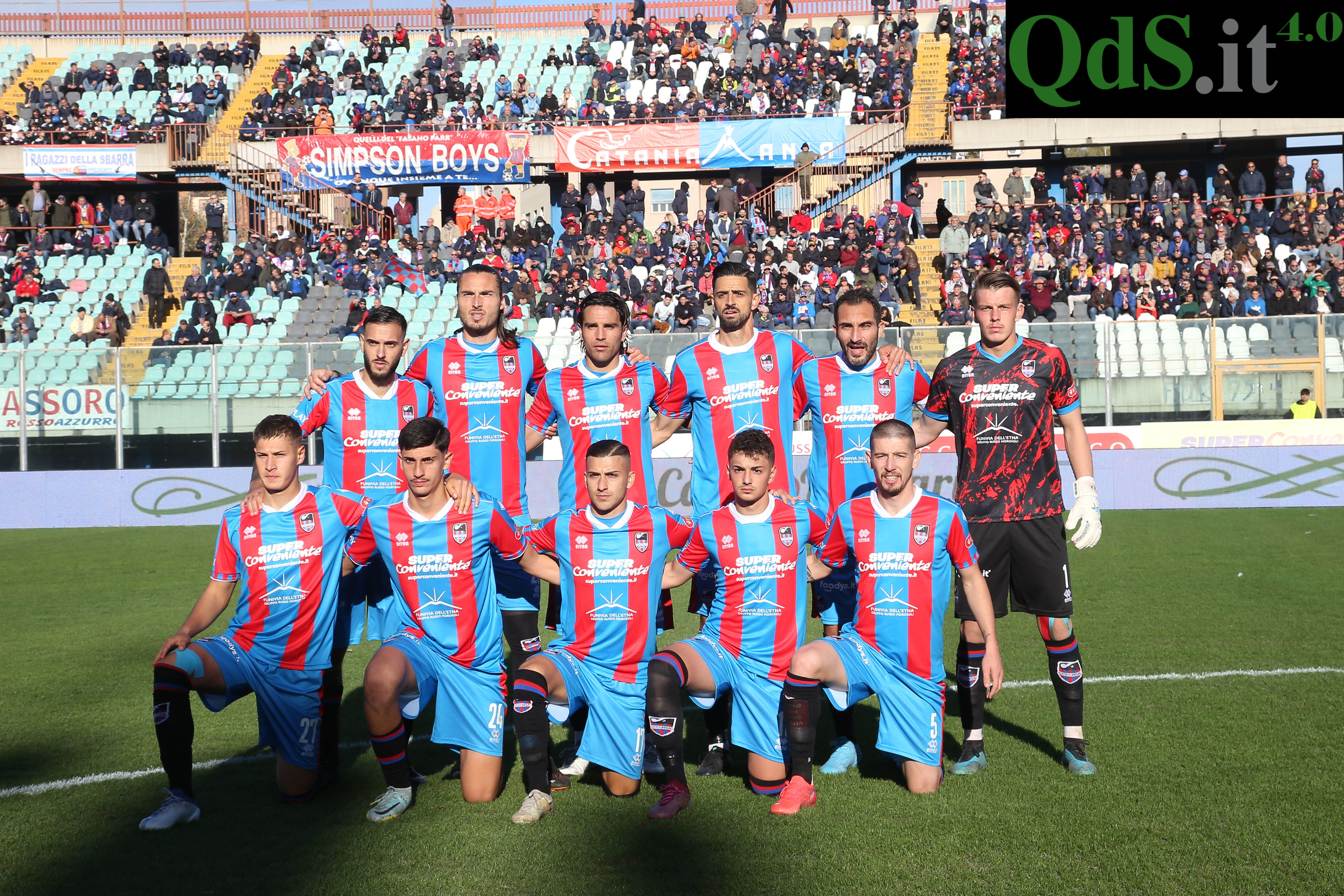 Catania-Real Aversa 1-0, partita difficile ma tifosi estasiati allo stadio Massimino – FOTO
