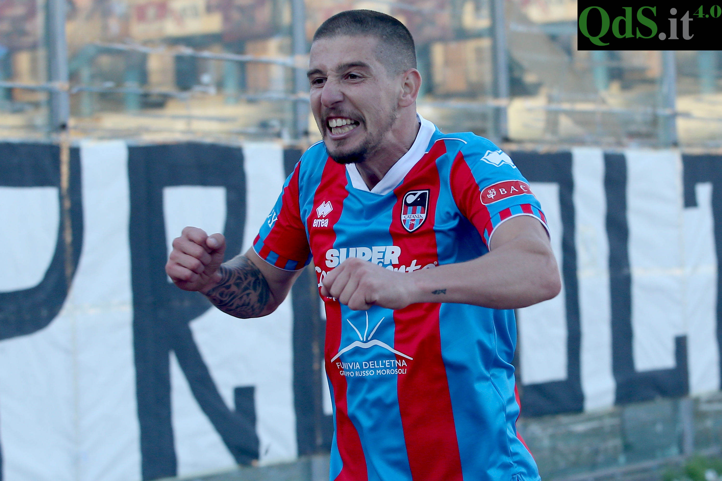Catania-Real Aversa 1-0, partita difficile ma tifosi estasiati allo stadio Massimino – FOTO