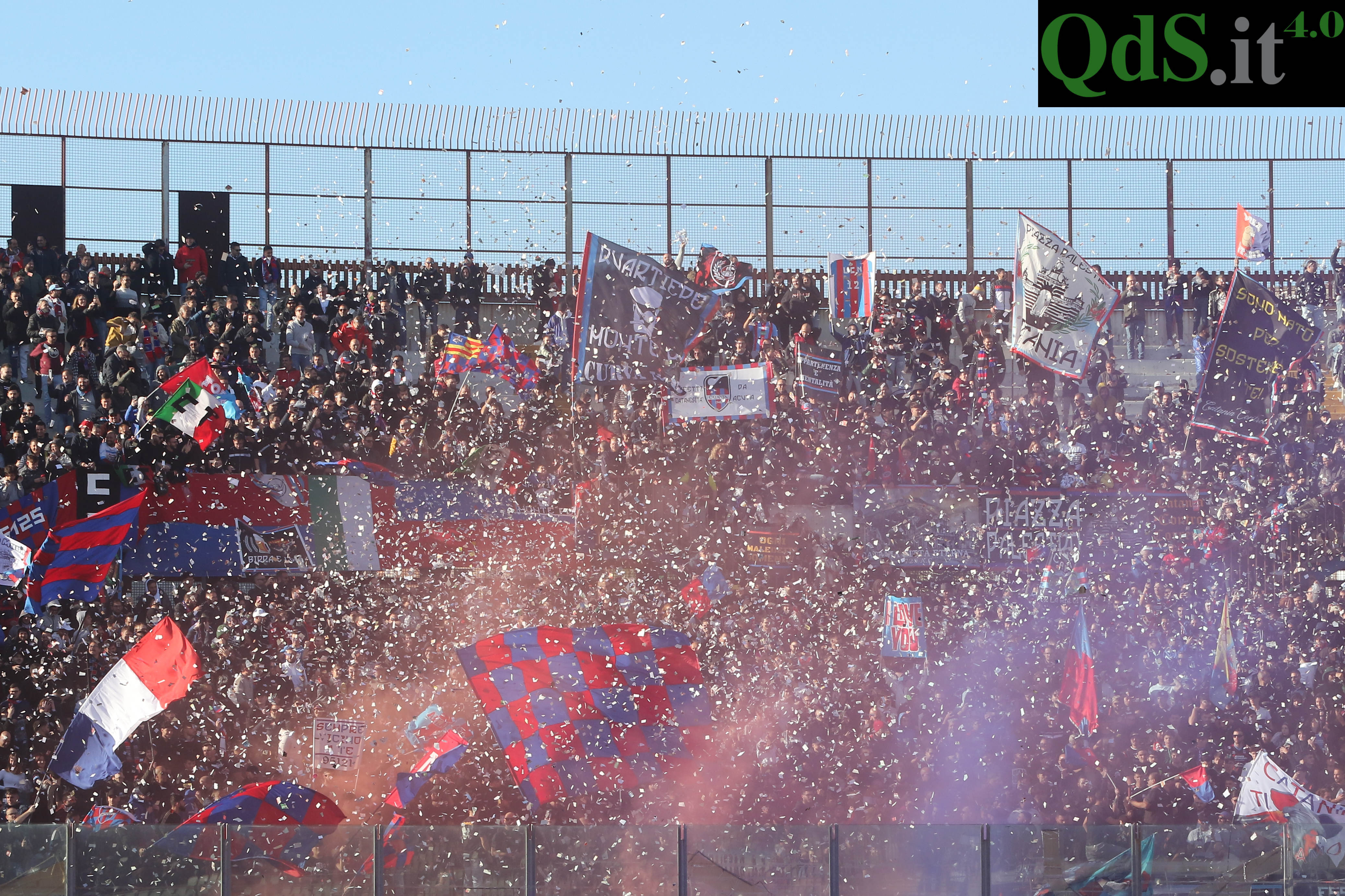 Catania-Real Aversa 1-0, partita difficile ma tifosi estasiati allo stadio Massimino – FOTO