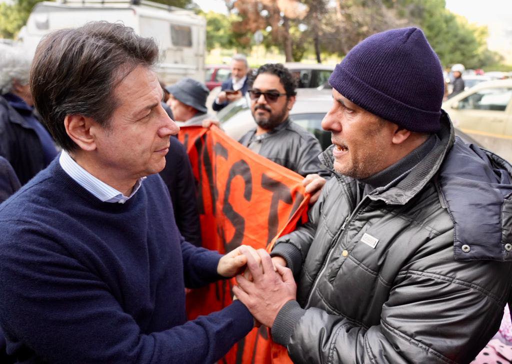 Conte in Sicilia, reddito di cittadinanza: “Disegno irragionevole toglierlo in tempo d’emergenza”