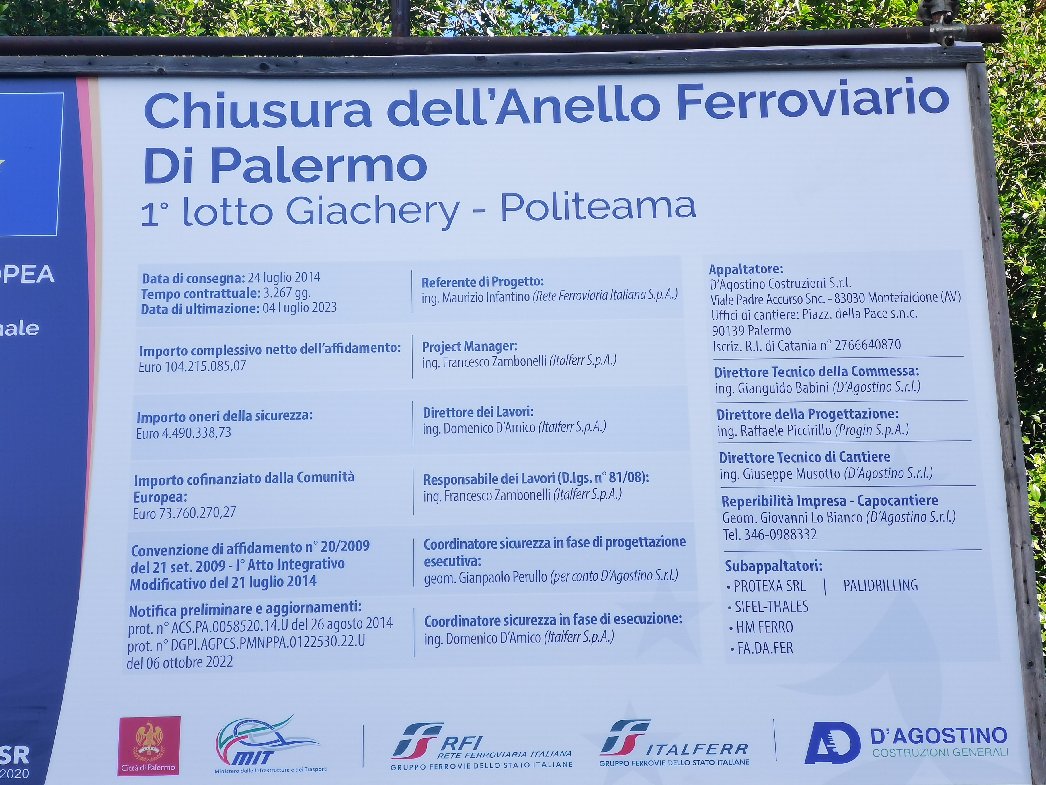 Palermo, le foto dello scavo a Piazza Politeama per l’anello ferroviario Palermo, le foto dello scavo a Piazza Politeama per l’anello ferroviario