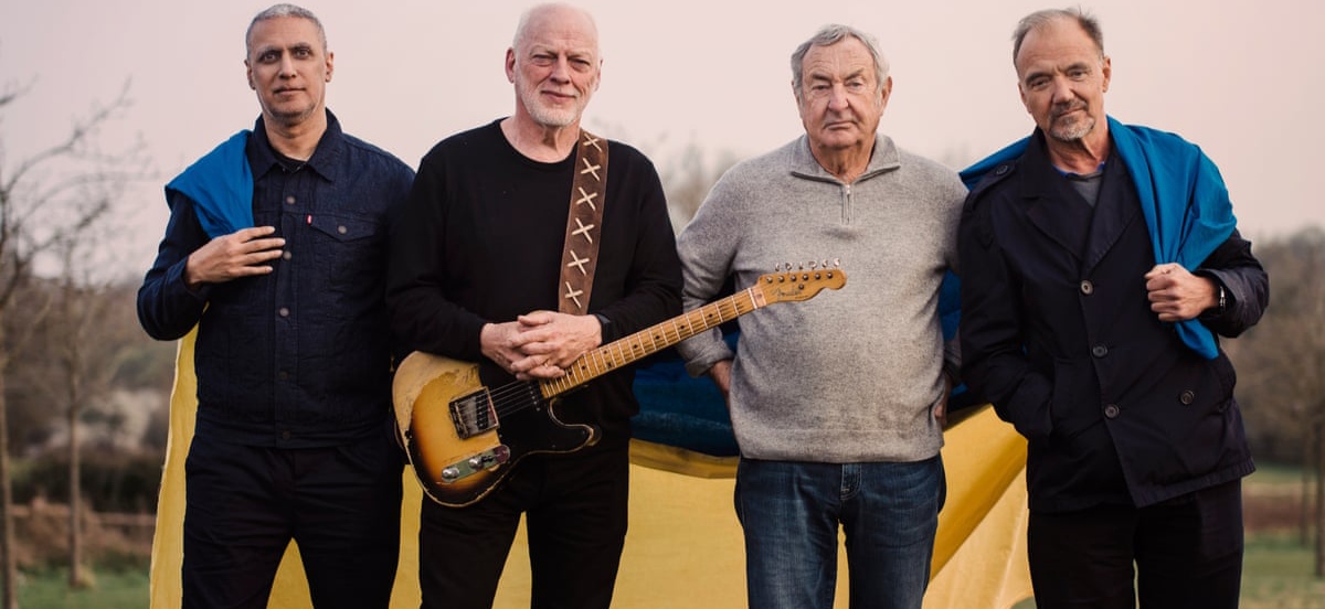 Pink Floyd, raccolti 500 mila euro con brano per l’Ucraina