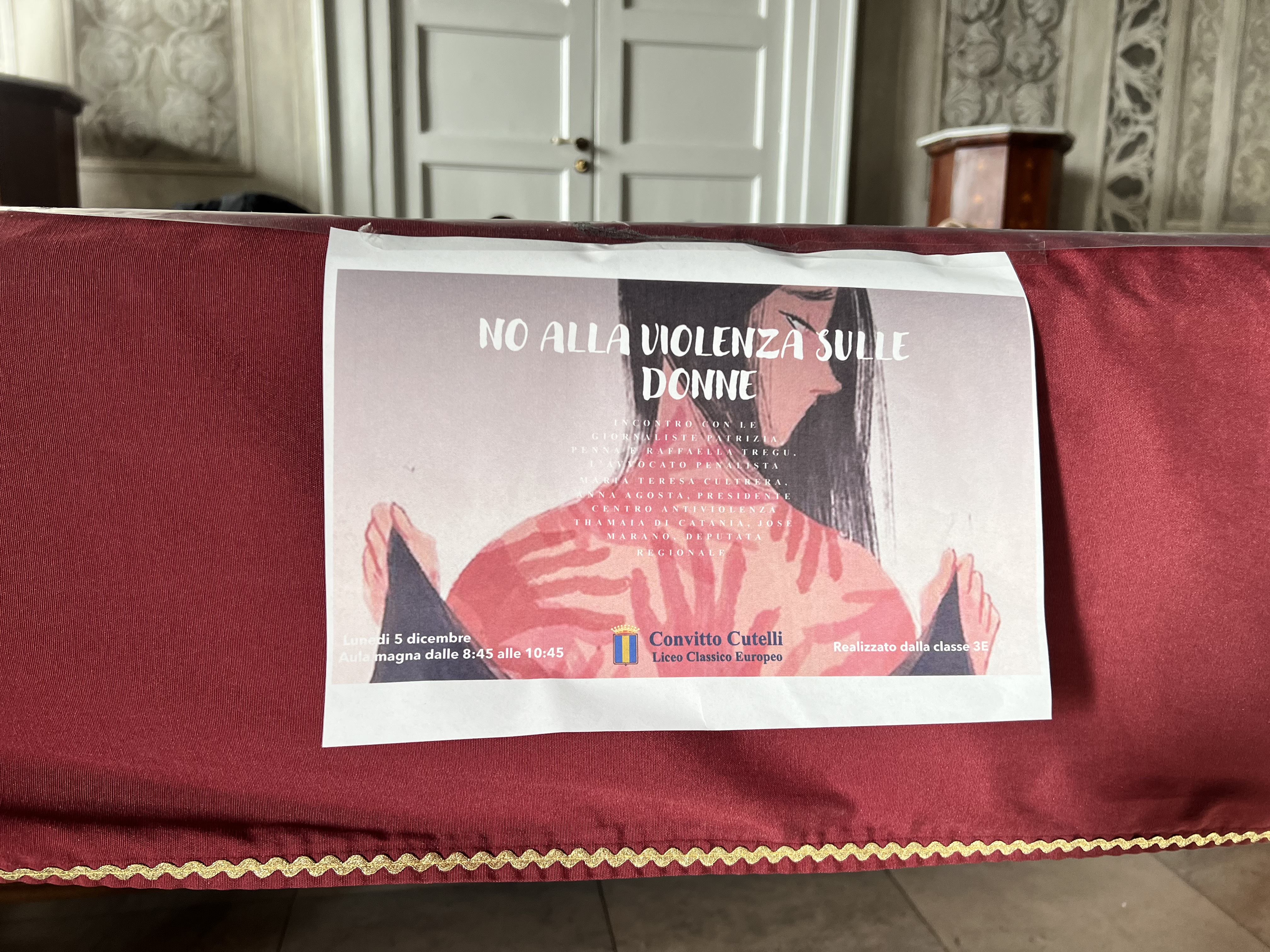 Violenza, in Italia vittima una donna su 3: l’evento “La voce delle donne” al Convitto Cutelli